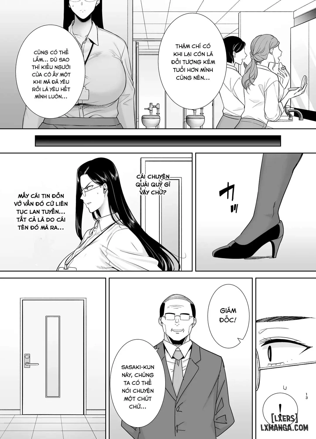 HentaiVN.net - Ảnh 11 - PowerHara Onna Joushi to Shachiku-kun 4 - Chap 3