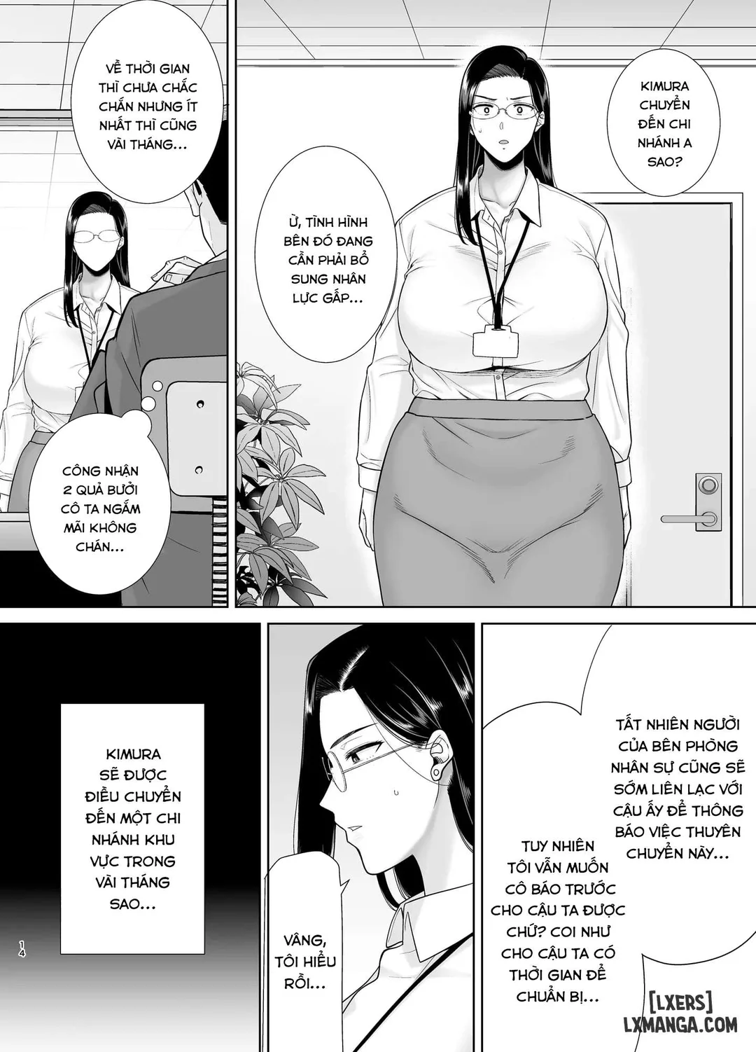 HentaiVN.net - Ảnh 12 - PowerHara Onna Joushi to Shachiku-kun 4 - Chap 3