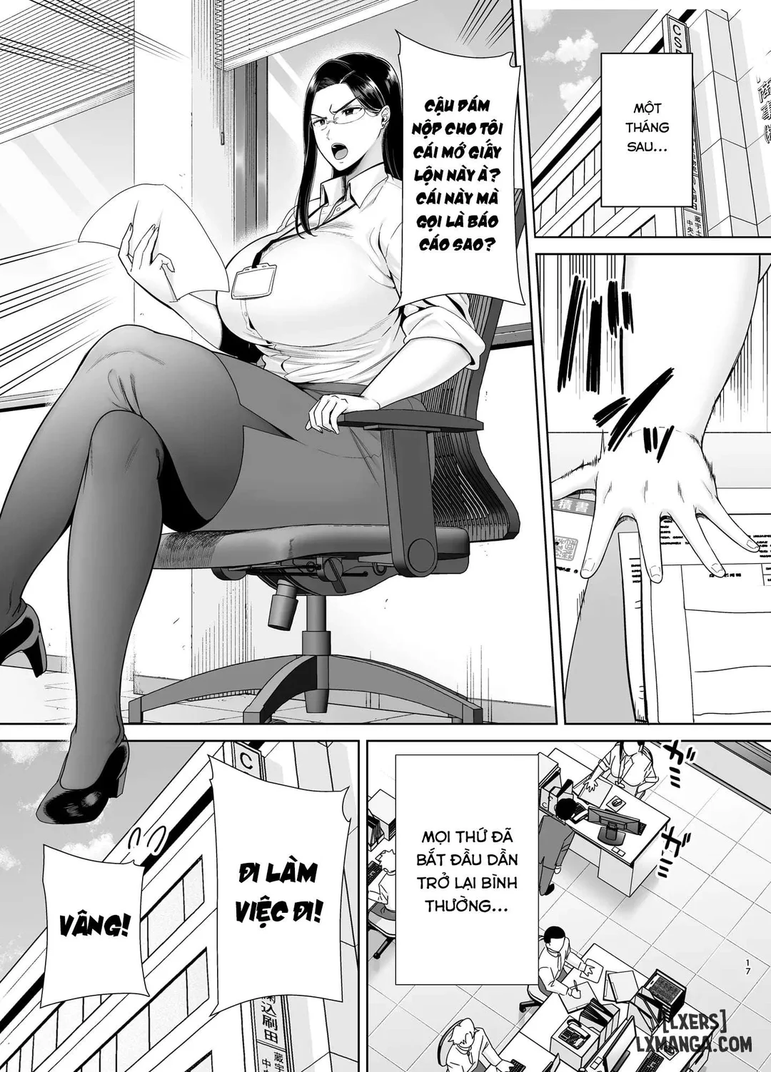 HentaiVN.net - Ảnh 15 - PowerHara Onna Joushi to Shachiku-kun 4 - Chap 3