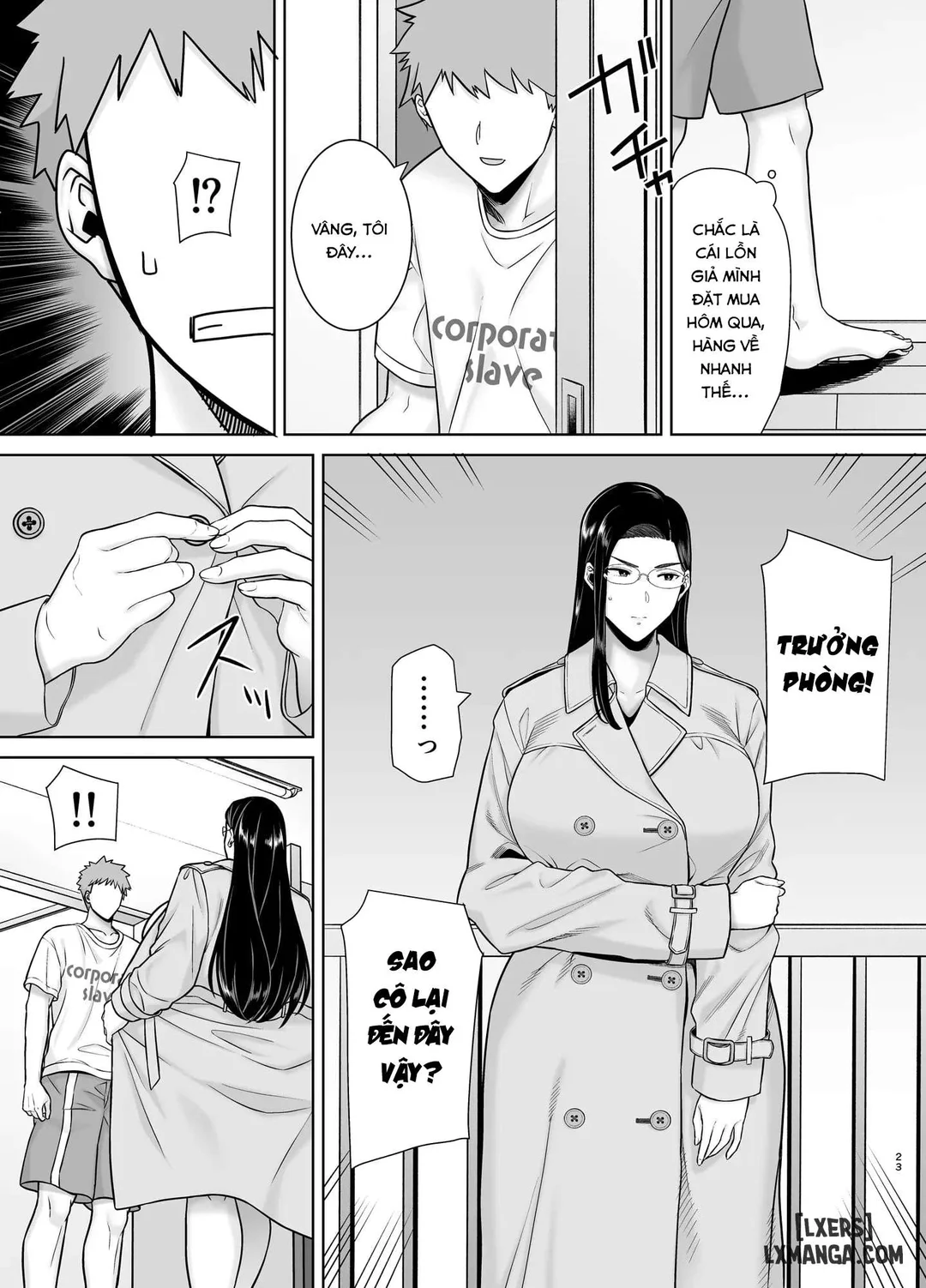 HentaiVN.net - Ảnh 21 - PowerHara Onna Joushi to Shachiku-kun 4 - Chap 3