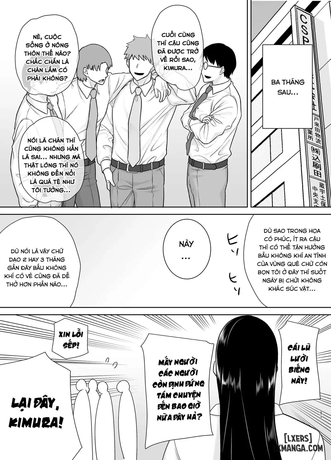 HentaiVN.net - Ảnh 49 - PowerHara Onna Joushi to Shachiku-kun 4 - Chap 3