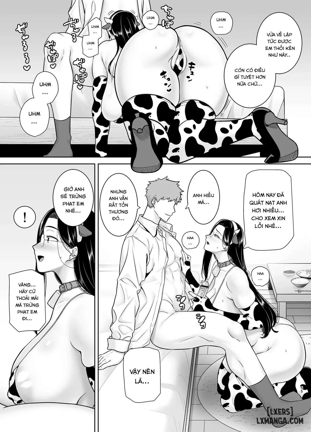 HentaiVN.net - Ảnh 53 - PowerHara Onna Joushi to Shachiku-kun 4 - Chap 3