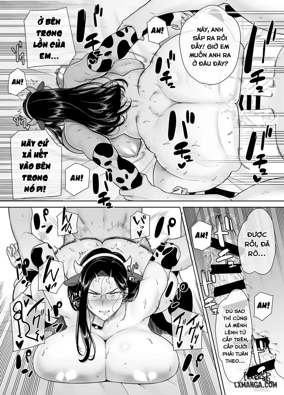 HentaiVN.net - Ảnh 59 - PowerHara Onna Joushi to Shachiku-kun 4 - Chap 3