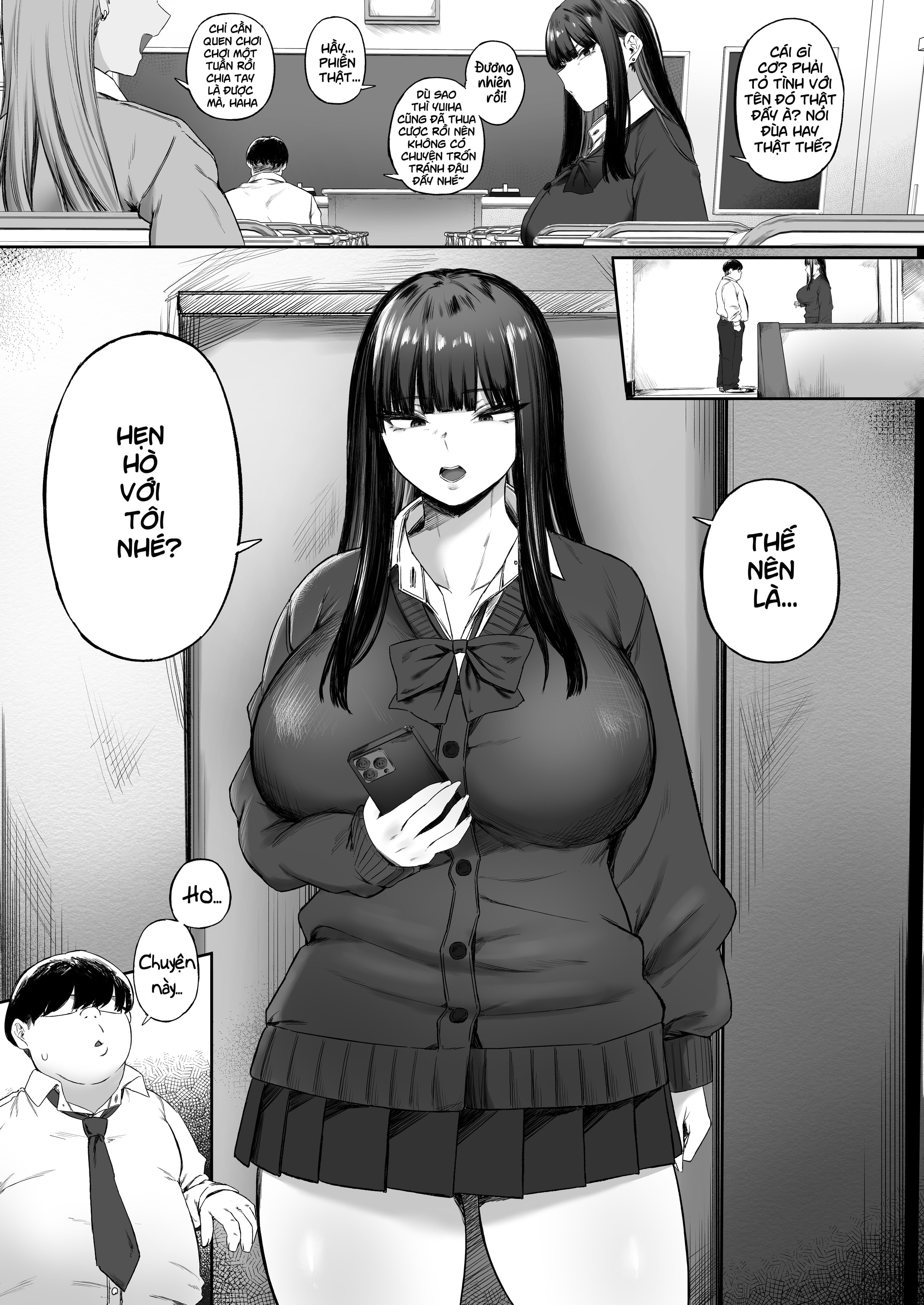HentaiVN.net - Ảnh 4 - Cứ ngỡ sẽ là bạn tình nhưng... - Chap 1