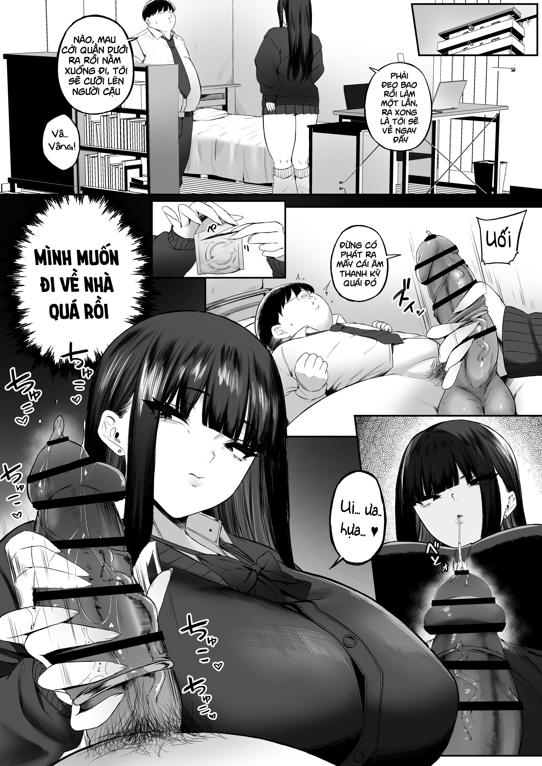 HentaiVN.net - Ảnh 9 - Cứ ngỡ sẽ là bạn tình nhưng... - Chap 1