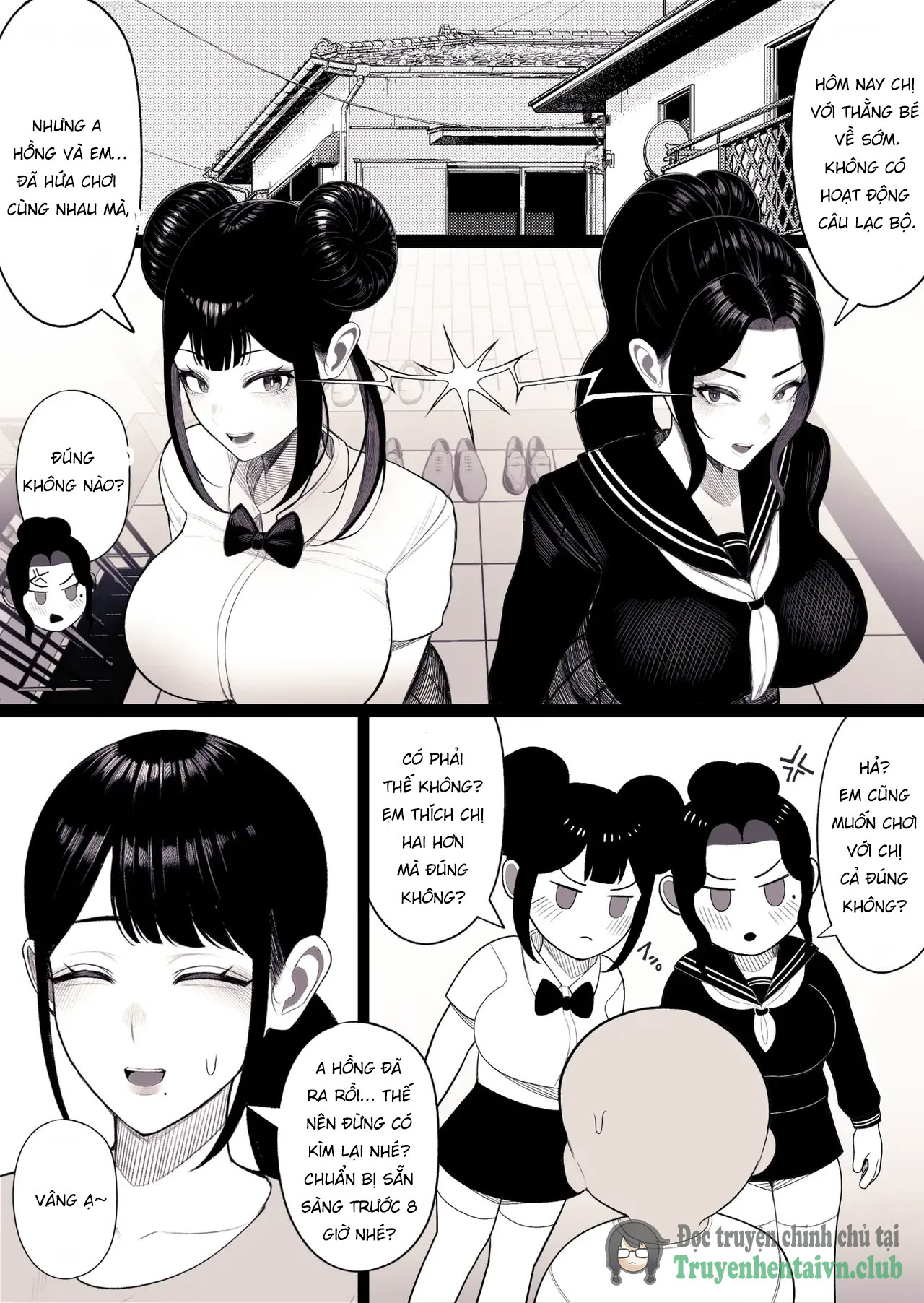 HentaiVN.net - Ảnh 43 - Katei Houkai | Family Ruin: A Forbidden Lust - Chap 1