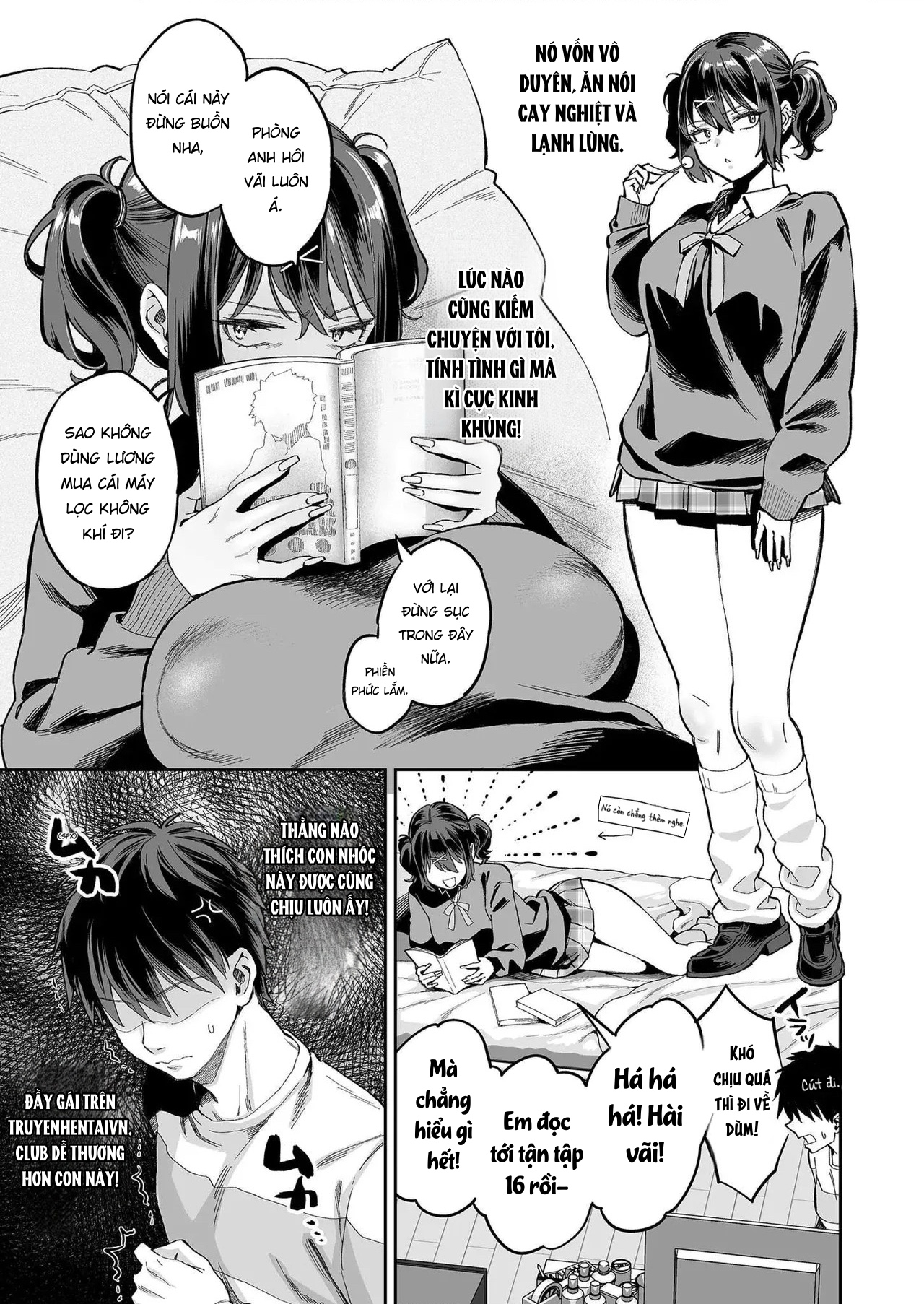 HentaiVN.net - Ảnh 6 - My Annoying Little Cousin Stole My First Time - Chap 1