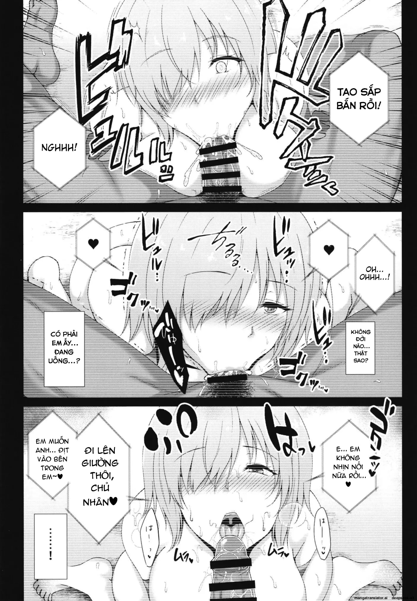 HentaiVN.net - Ảnh 11 - Báo cáo huấn luyện NTR của Mash kyrielight - Chap 1