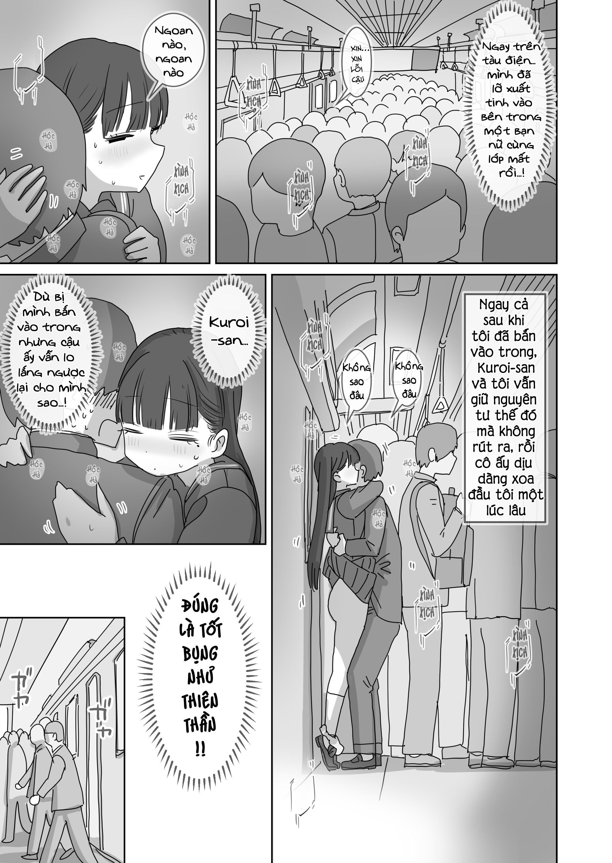 HentaiVN.net - Ảnh 33 - Lén lút xuất tinh trên tàu điện ngầm - Chap 1