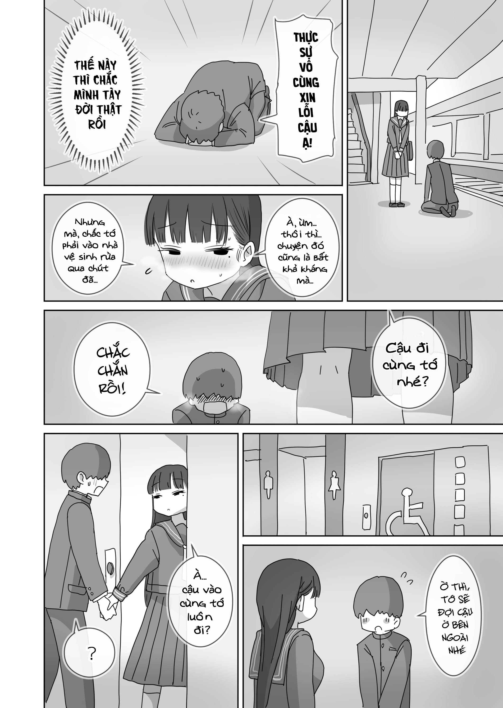 HentaiVN.net - Ảnh 34 - Lén lút xuất tinh trên tàu điện ngầm - Chap 1