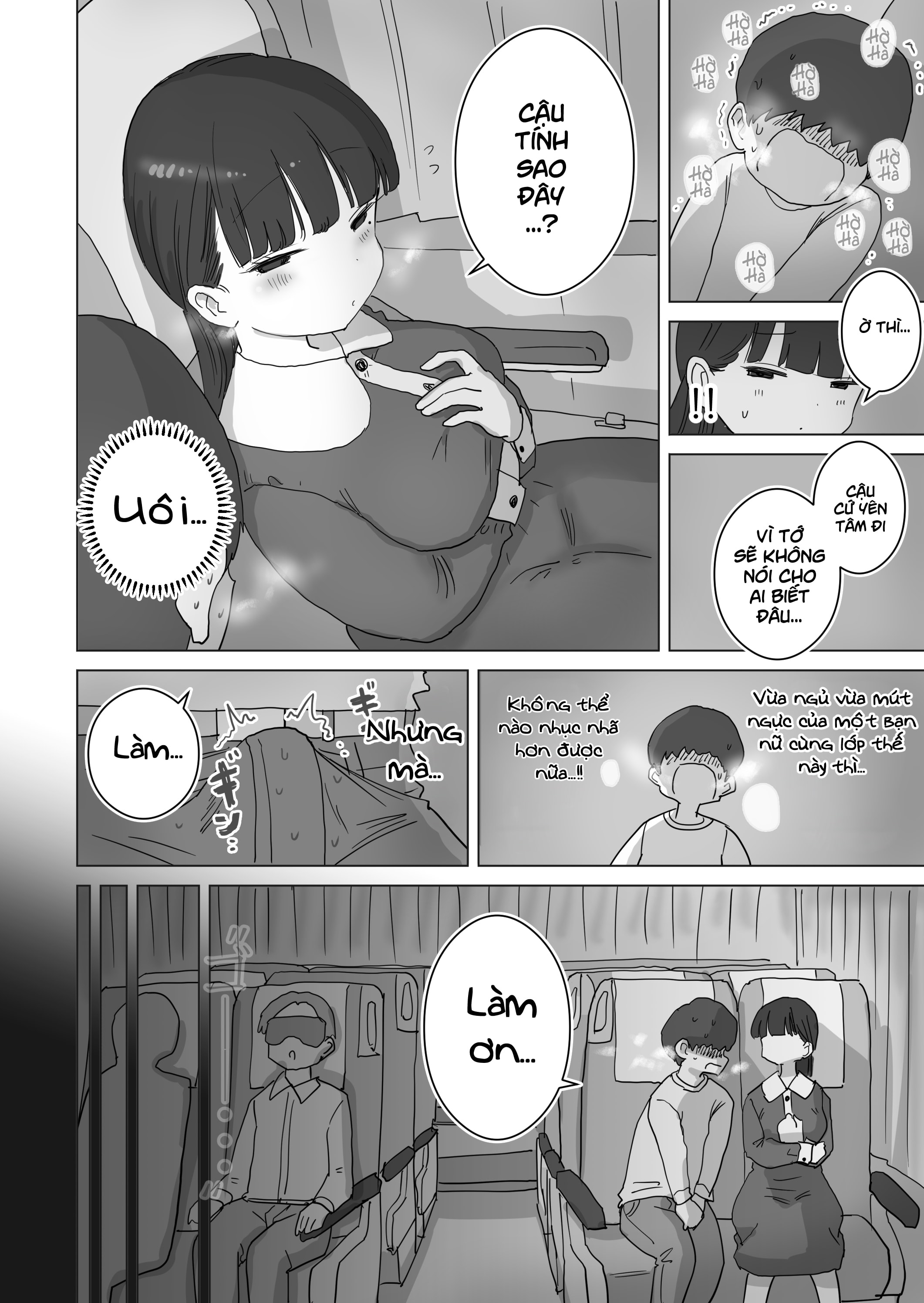 HentaiVN.net - Ảnh 24 - Lén lút xuất tinh trên tàu điện ngầm - Chap 2