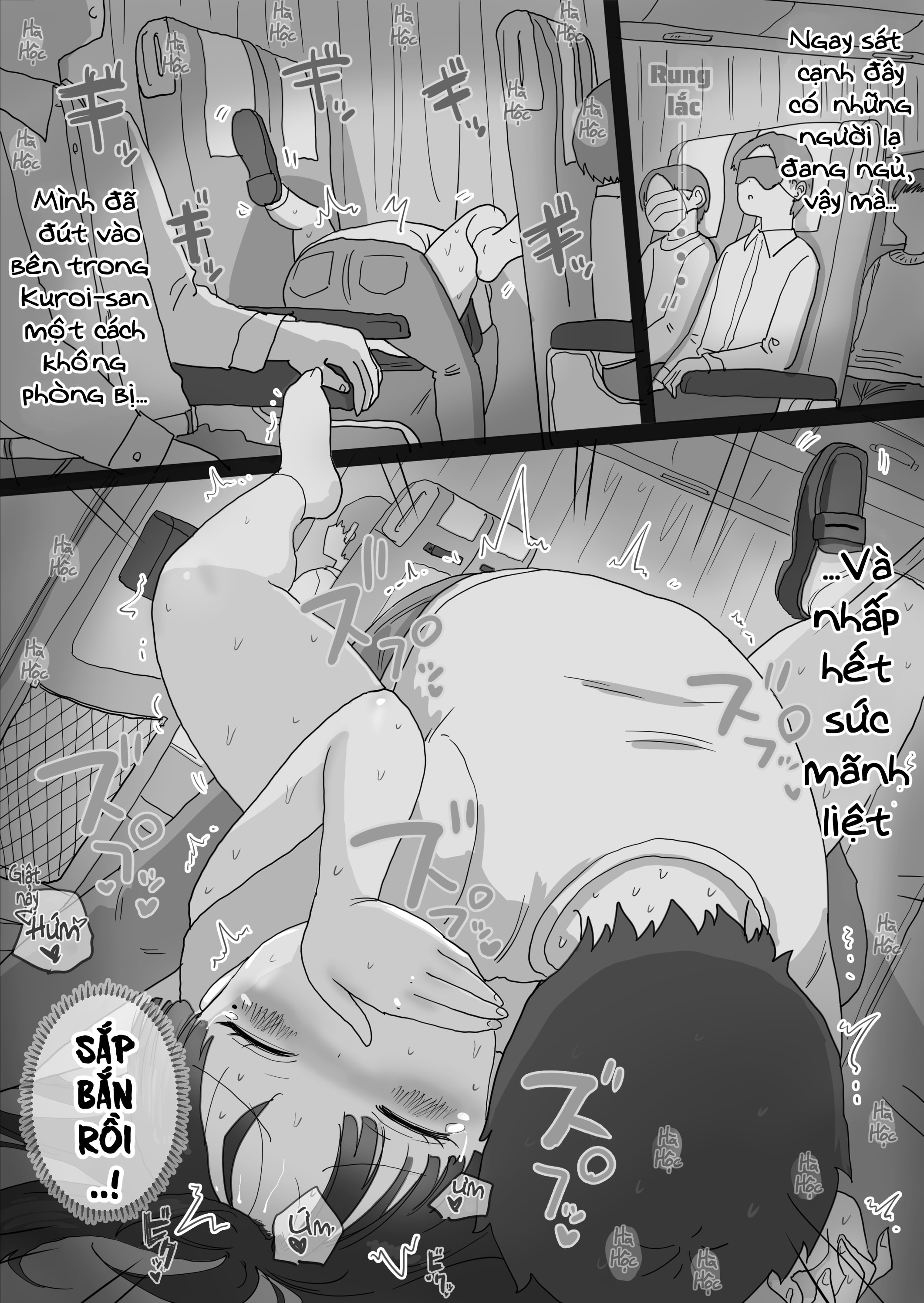 HentaiVN.net - Ảnh 42 - Lén lút xuất tinh trên tàu điện ngầm - Chap 2