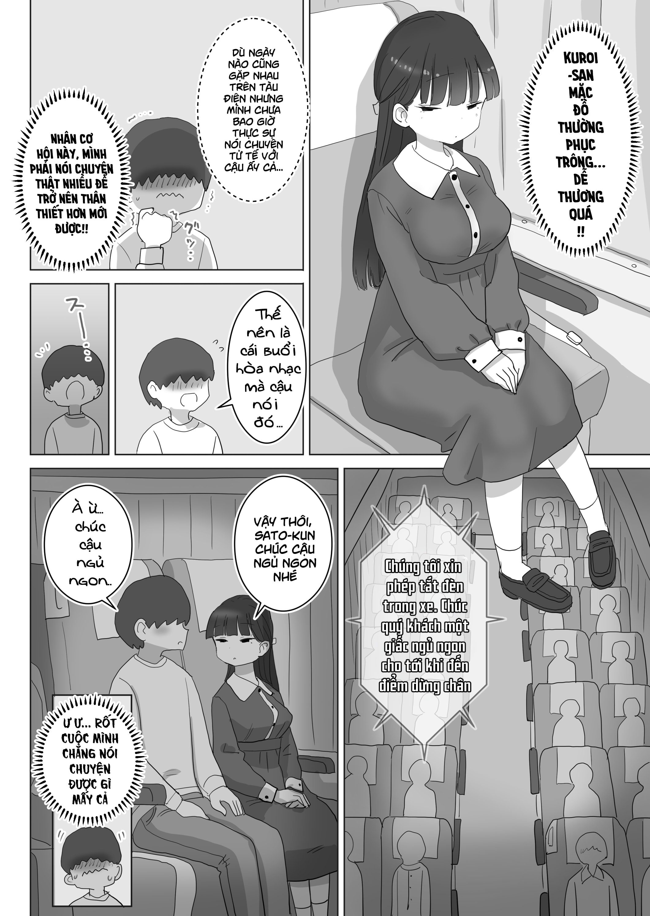 HentaiVN.net - Ảnh 6 - Lén lút xuất tinh trên tàu điện ngầm - Chap 2
