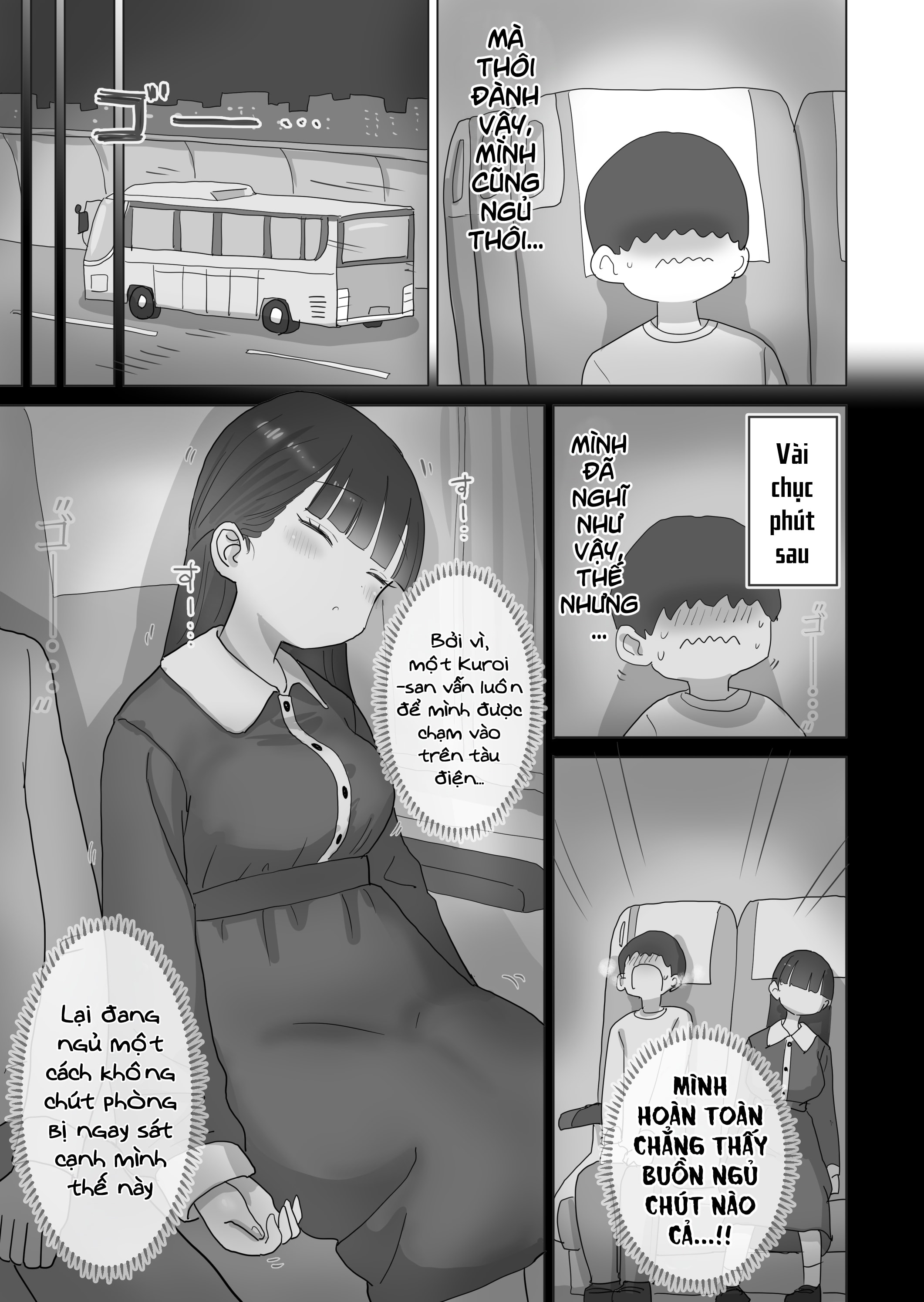 HentaiVN.net - Ảnh 7 - Lén lút xuất tinh trên tàu điện ngầm - Chap 2