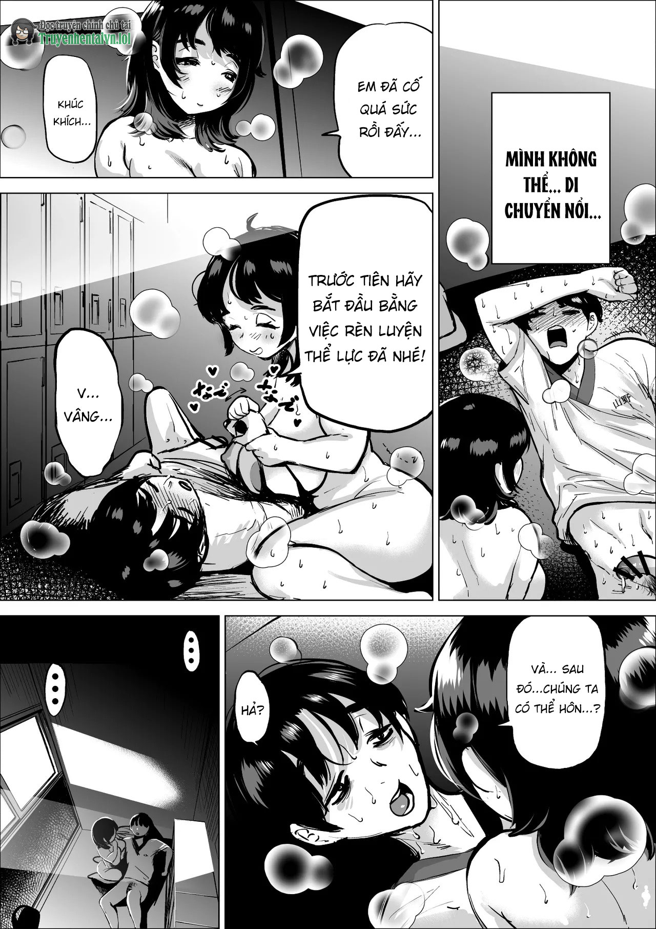 HentaiVN.net - Ảnh 43 - Hayaku Hashiru Tame nara Nandemo Shite Kureru Rikujoubu no Manager - Chap 1