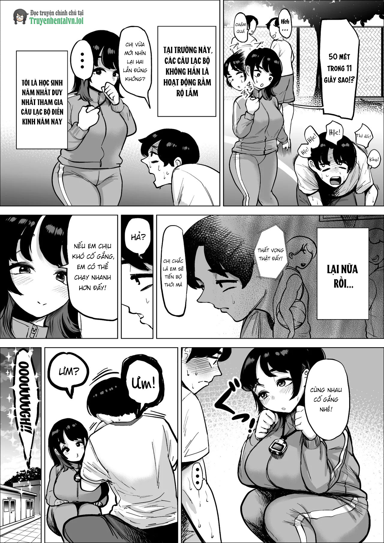 HentaiVN.net - Ảnh 6 - Hayaku Hashiru Tame nara Nandemo Shite Kureru Rikujoubu no Manager - Chap 1