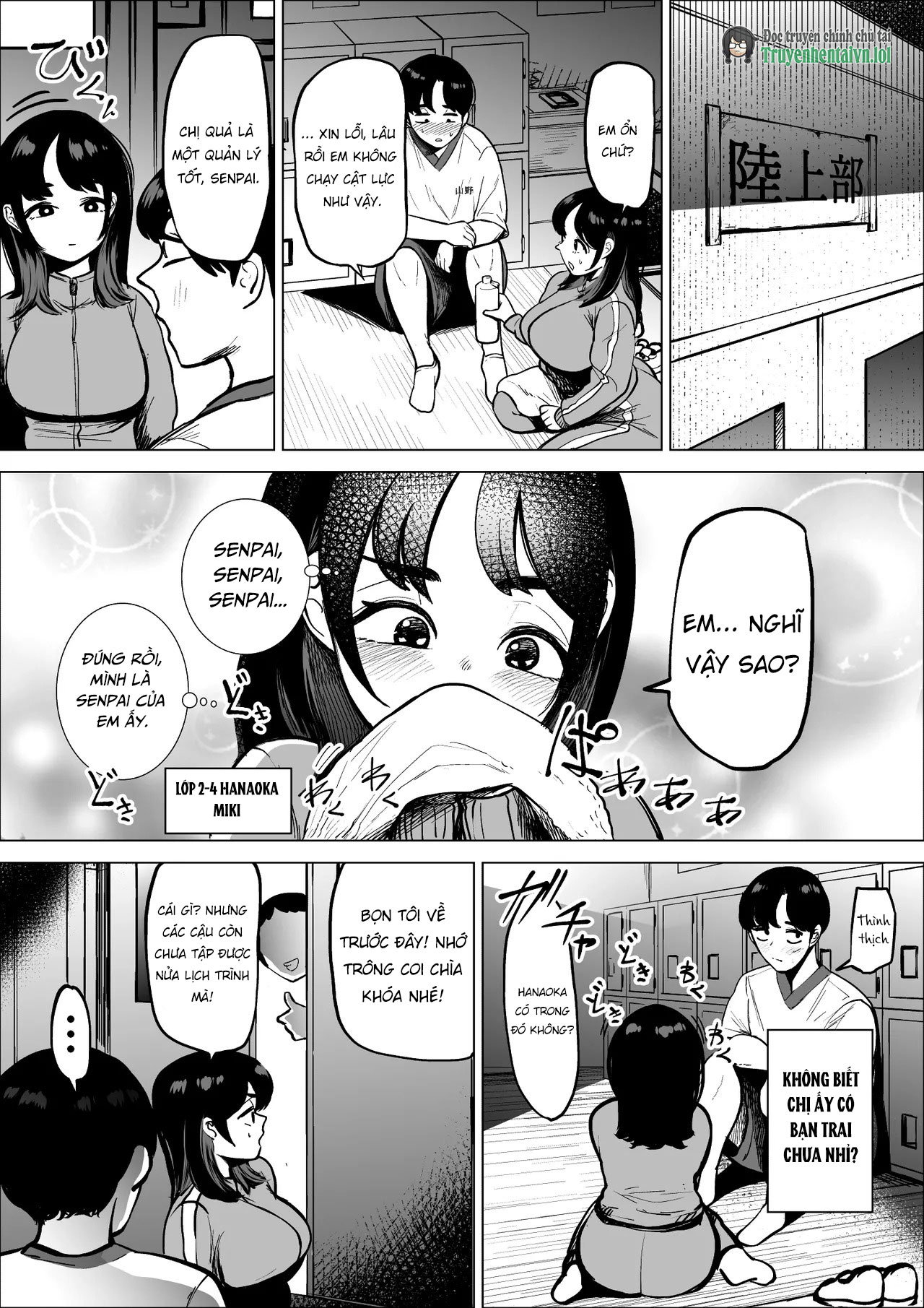 HentaiVN.net - Ảnh 7 - Hayaku Hashiru Tame nara Nandemo Shite Kureru Rikujoubu no Manager - Chap 1