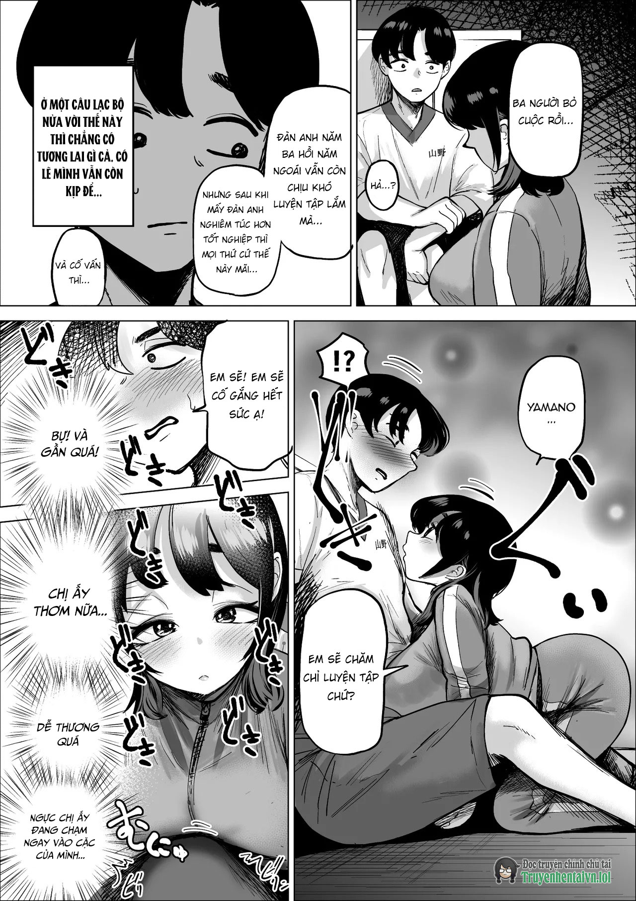 HentaiVN.net - Ảnh 8 - Hayaku Hashiru Tame nara Nandemo Shite Kureru Rikujoubu no Manager - Chap 1