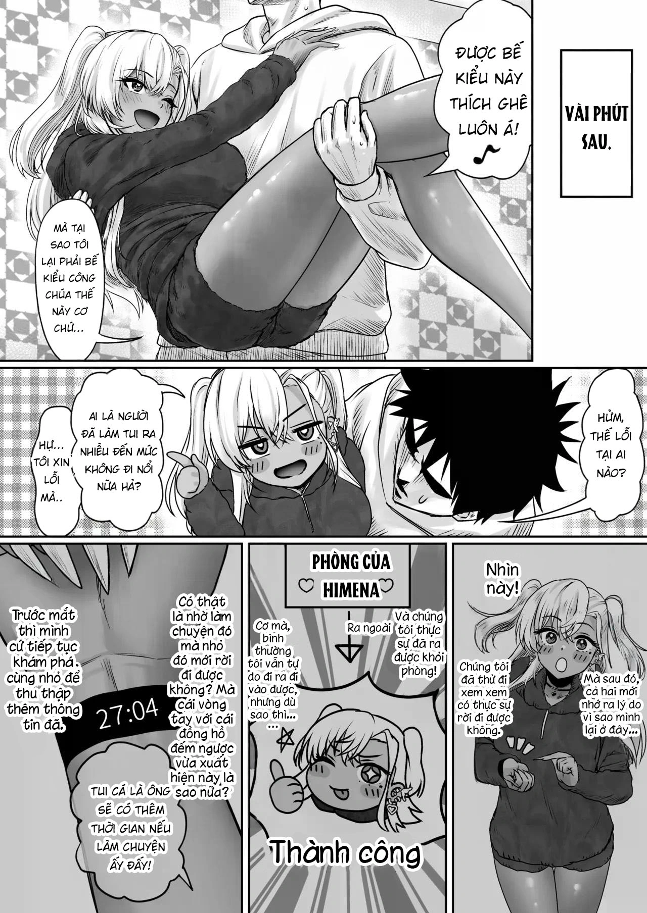 HentaiVN.net - Ảnh 40 - Sex Shinai to Derarenai Hotel - Chap 1