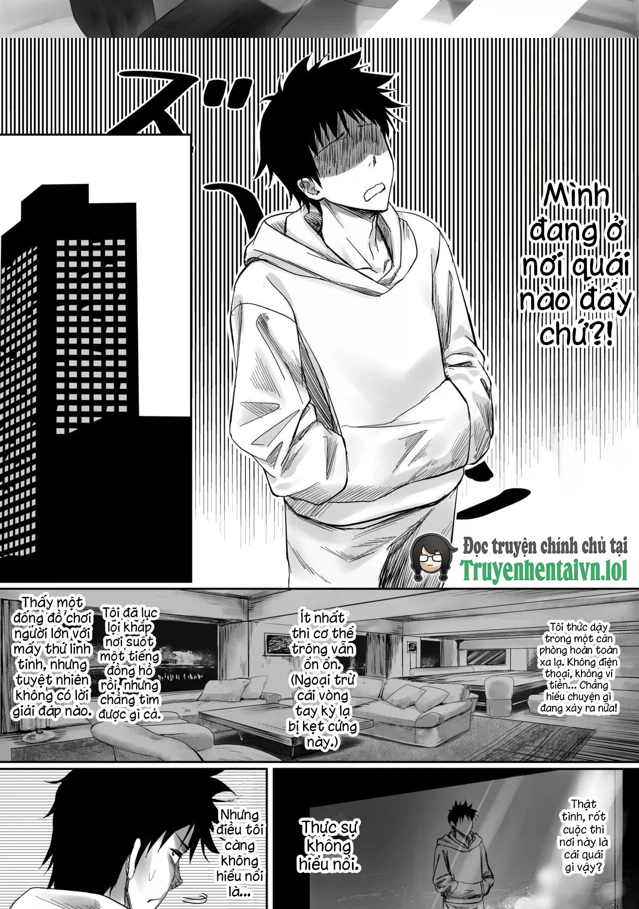 HentaiVN.net - Ảnh 5 - Sex Shinai to Derarenai Hotel - Chap 1