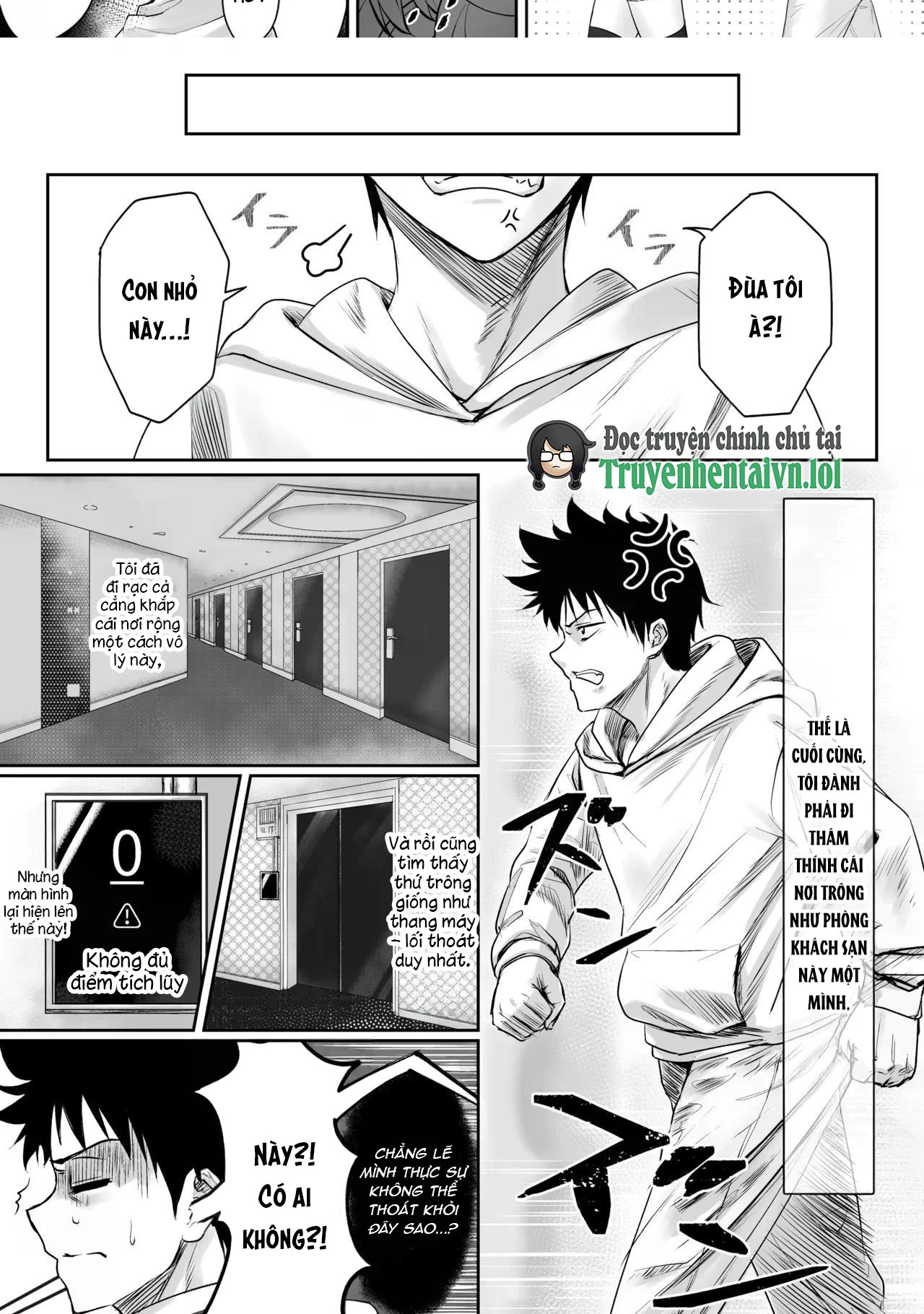 HentaiVN.net - Ảnh 7 - Sex Shinai to Derarenai Hotel - Chap 1