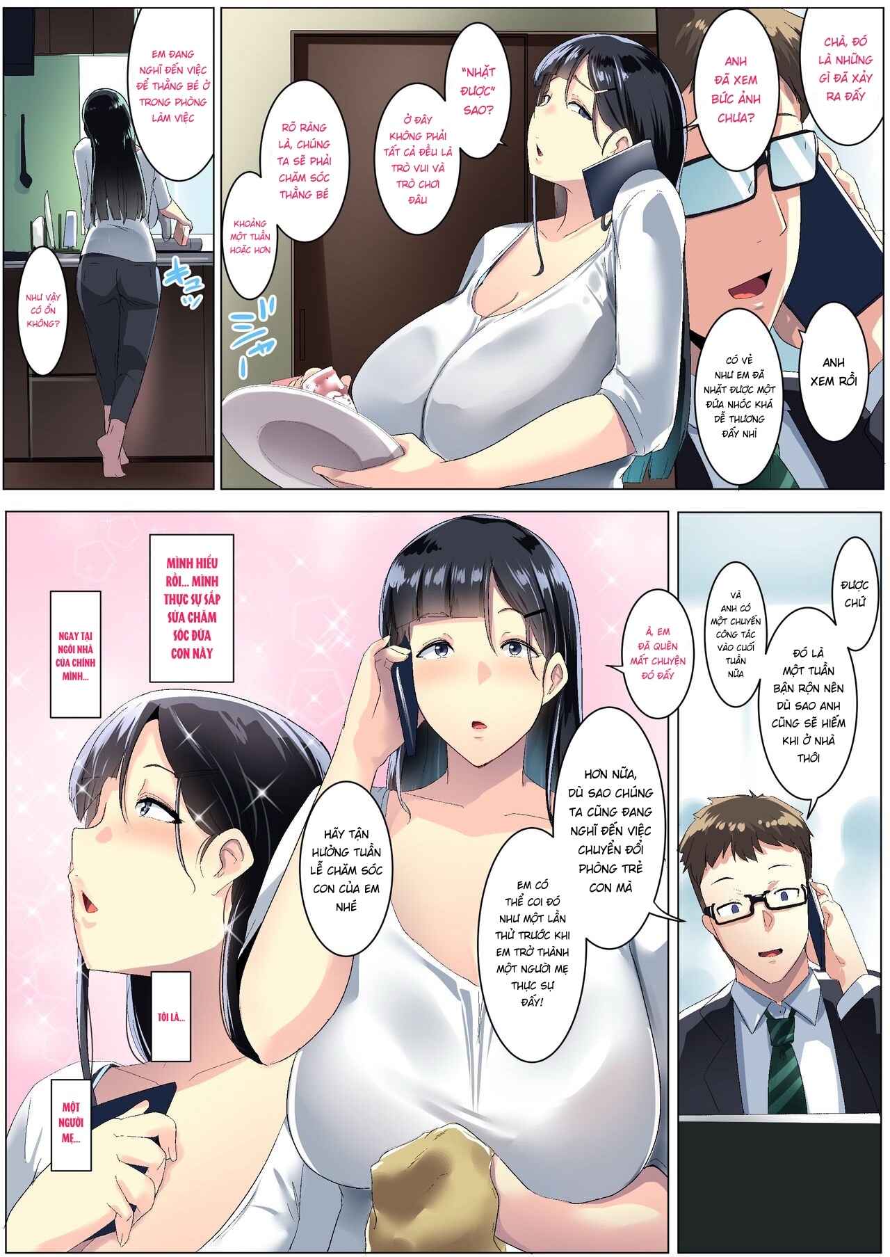 HentaiVN.net - Ảnh 10 - Kurokamitsuma no Otomodachi - Chap 1