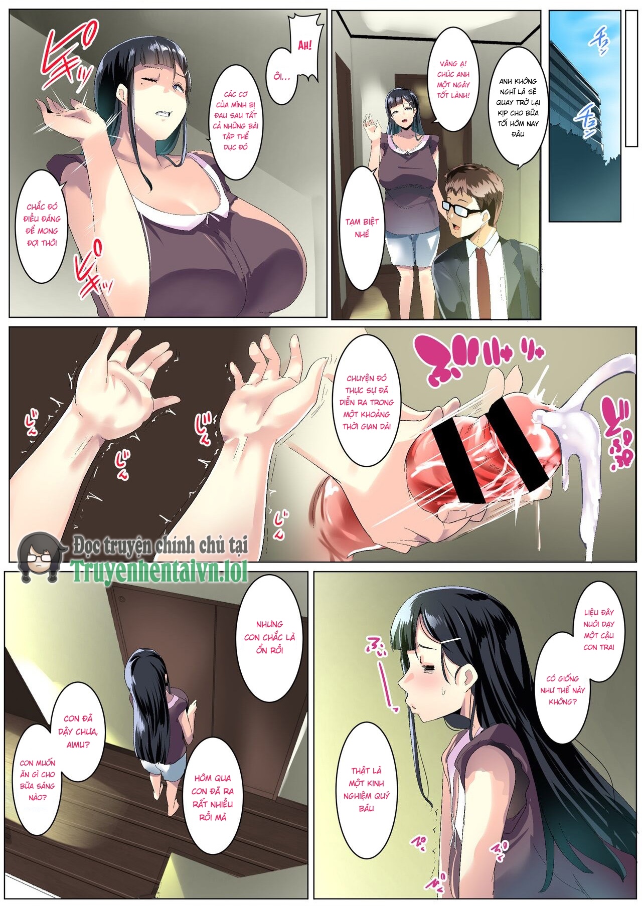 HentaiVN.net - Ảnh 19 - Kurokamitsuma no Otomodachi - Chap 1