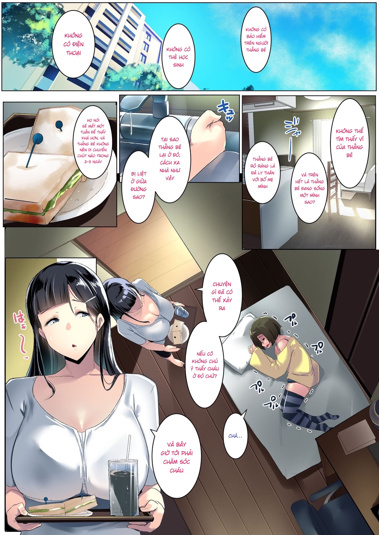 HentaiVN.net - Ảnh 8 - Kurokamitsuma no Otomodachi - Chap 1