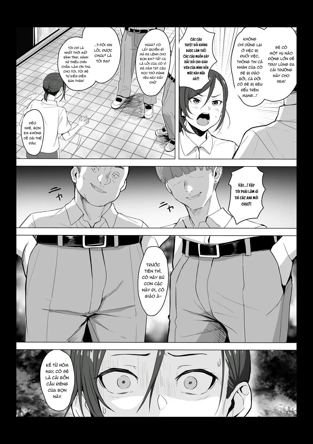 HentaiVN.net - Ảnh 10 - Giáo viên không phải là cái toilet - Chap 1