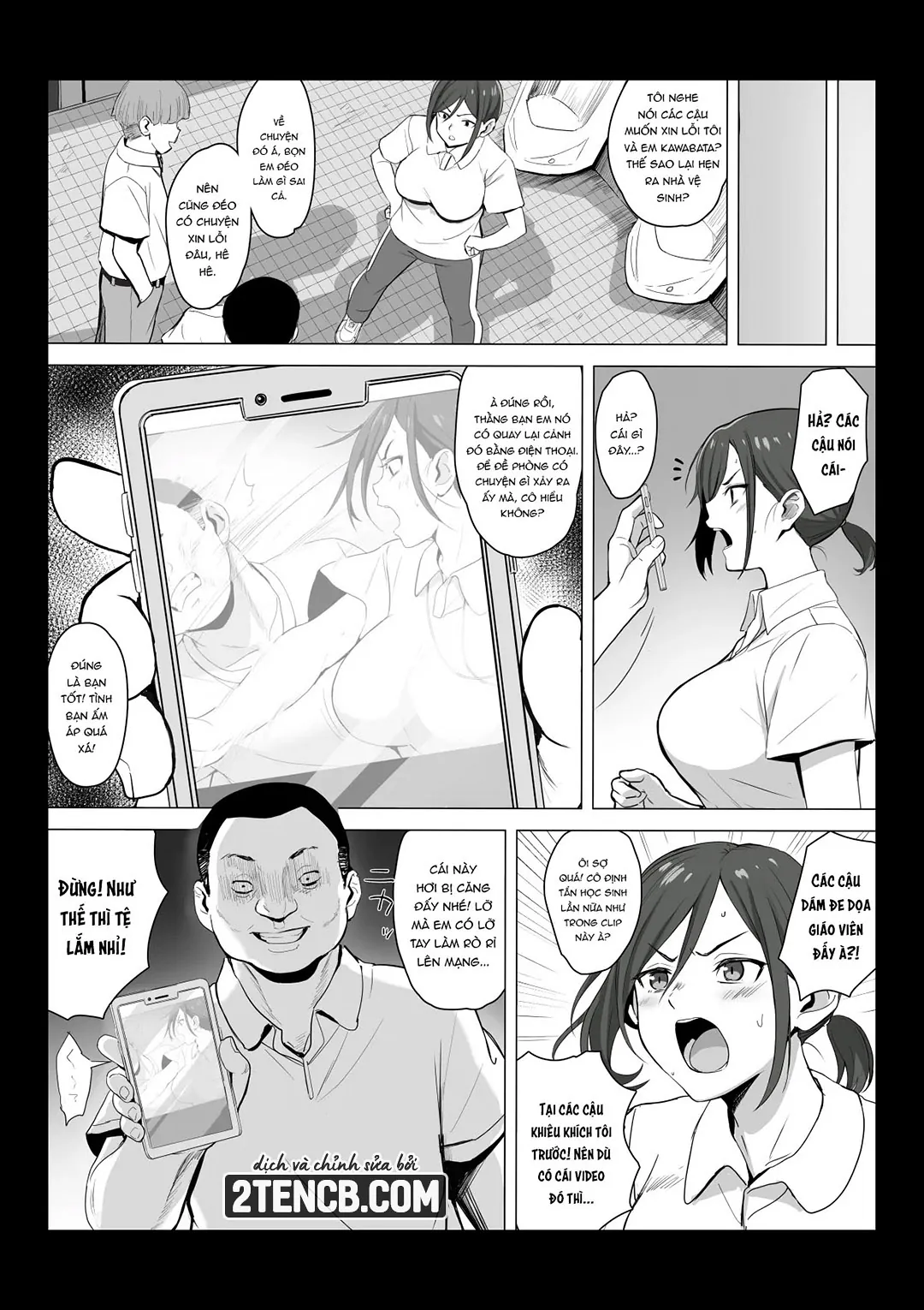 HentaiVN.net - Ảnh 9 - Giáo viên không phải là cái toilet - Chap 1