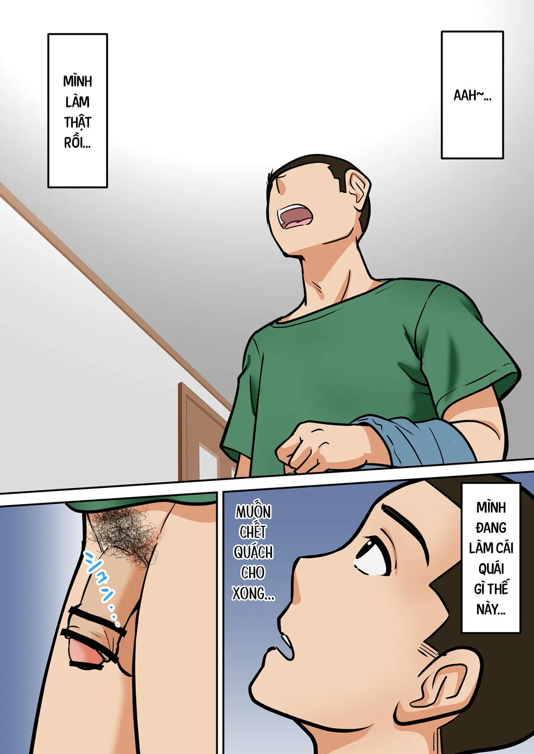 HentaiVN.net - Ảnh 32 - Người mẹ U40 của tôi muốn thụ thai - Chap 1