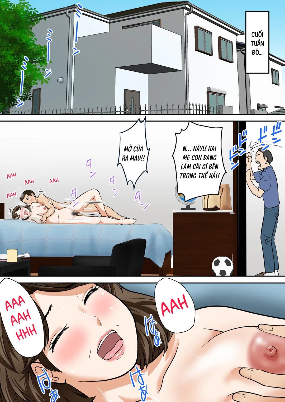 HentaiVN.net - Ảnh 62 - Người mẹ U40 của tôi muốn thụ thai - Chap 1