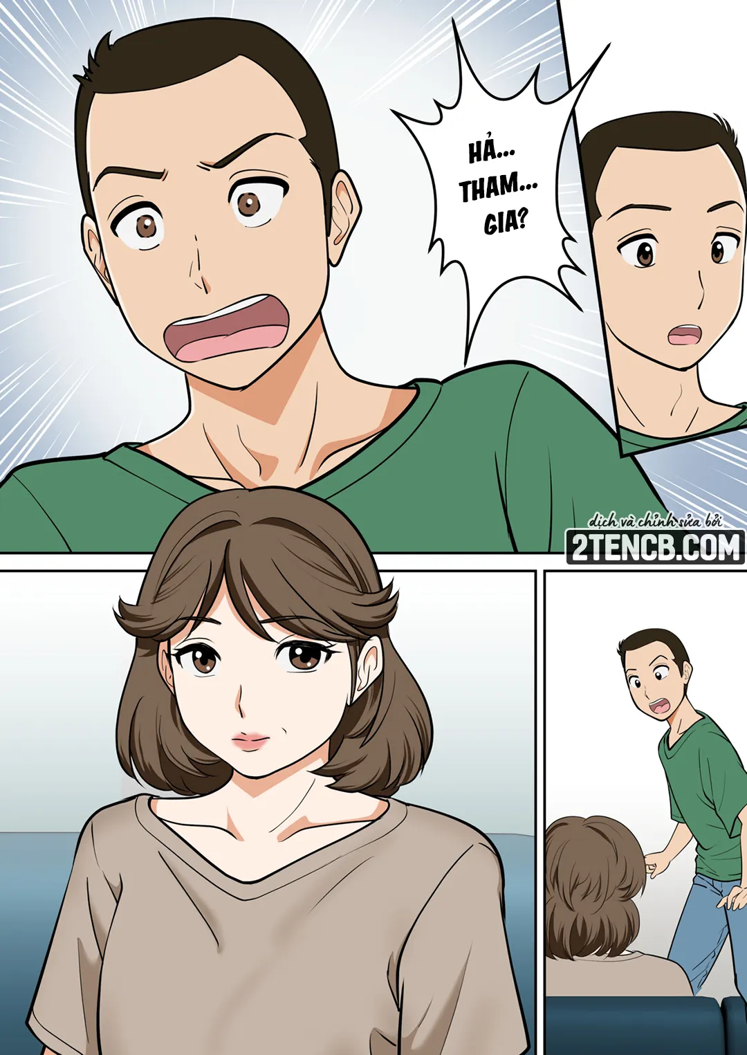 HentaiVN.net - Ảnh 7 - Người mẹ U40 của tôi muốn thụ thai - Chap 1