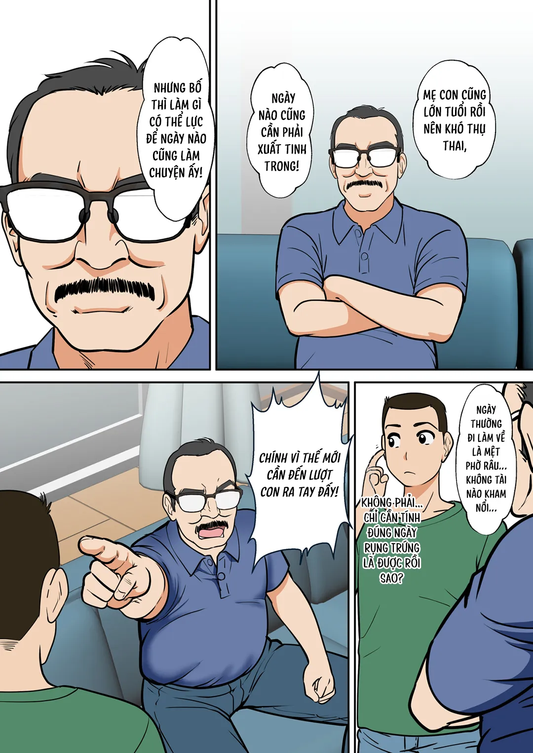 HentaiVN.net - Ảnh 8 - Người mẹ U40 của tôi muốn thụ thai - Chap 1