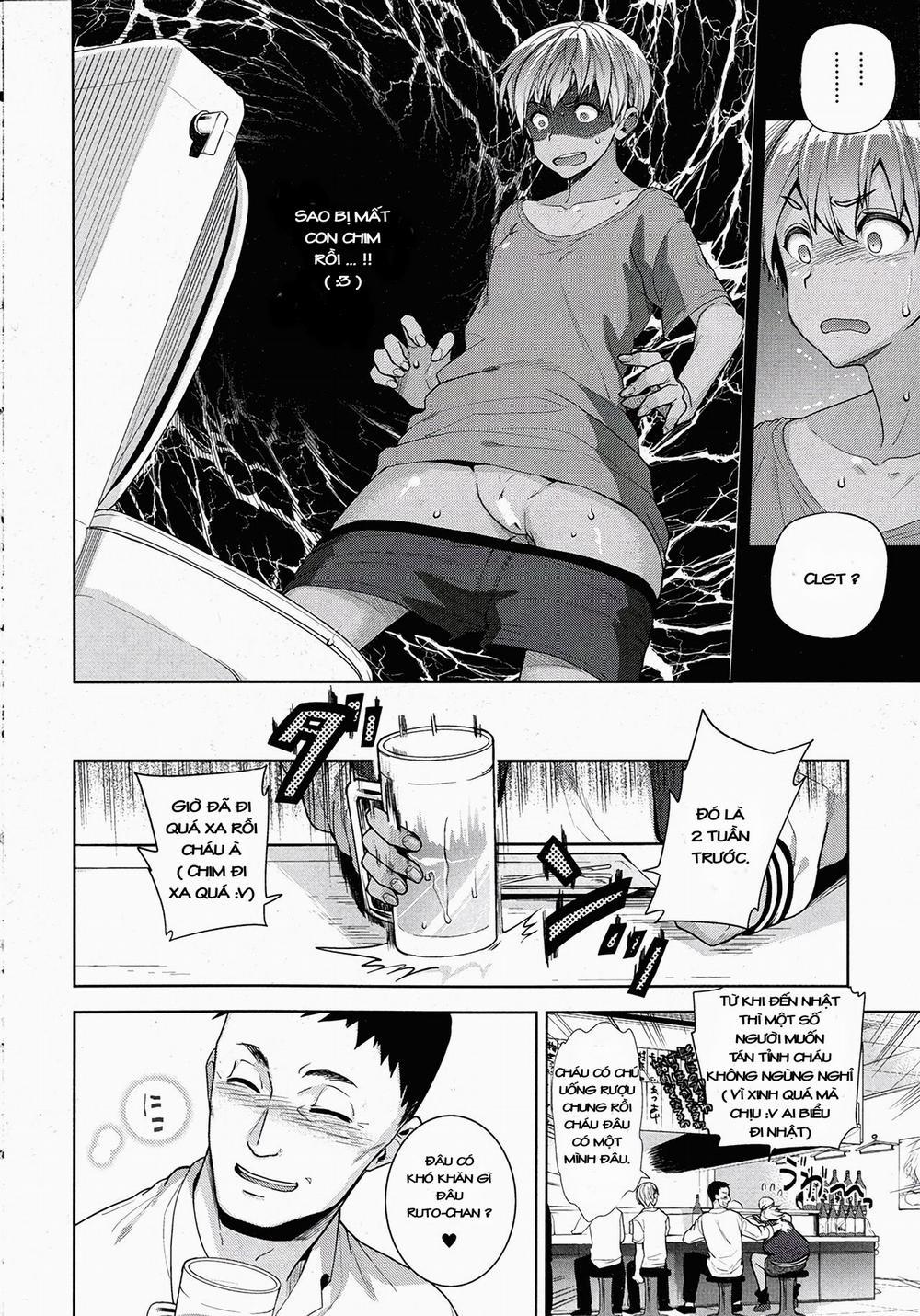 HentaiVN.net - Ảnh 4 - TS Ryuu Ga Kuki [Qua nước ngoài sẽ chuyển giới] - Chap 1