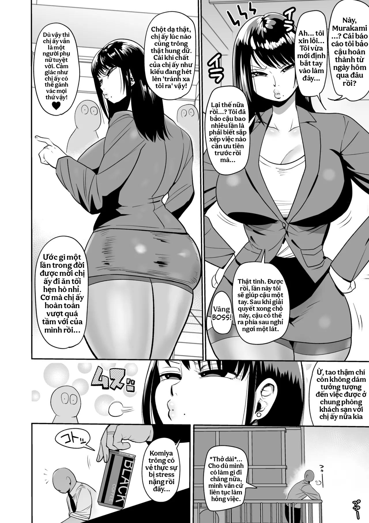 HentaiVN.net - Ảnh 3 - Yarare Kijo Kachou Satsuki Shinonome - Chap 1