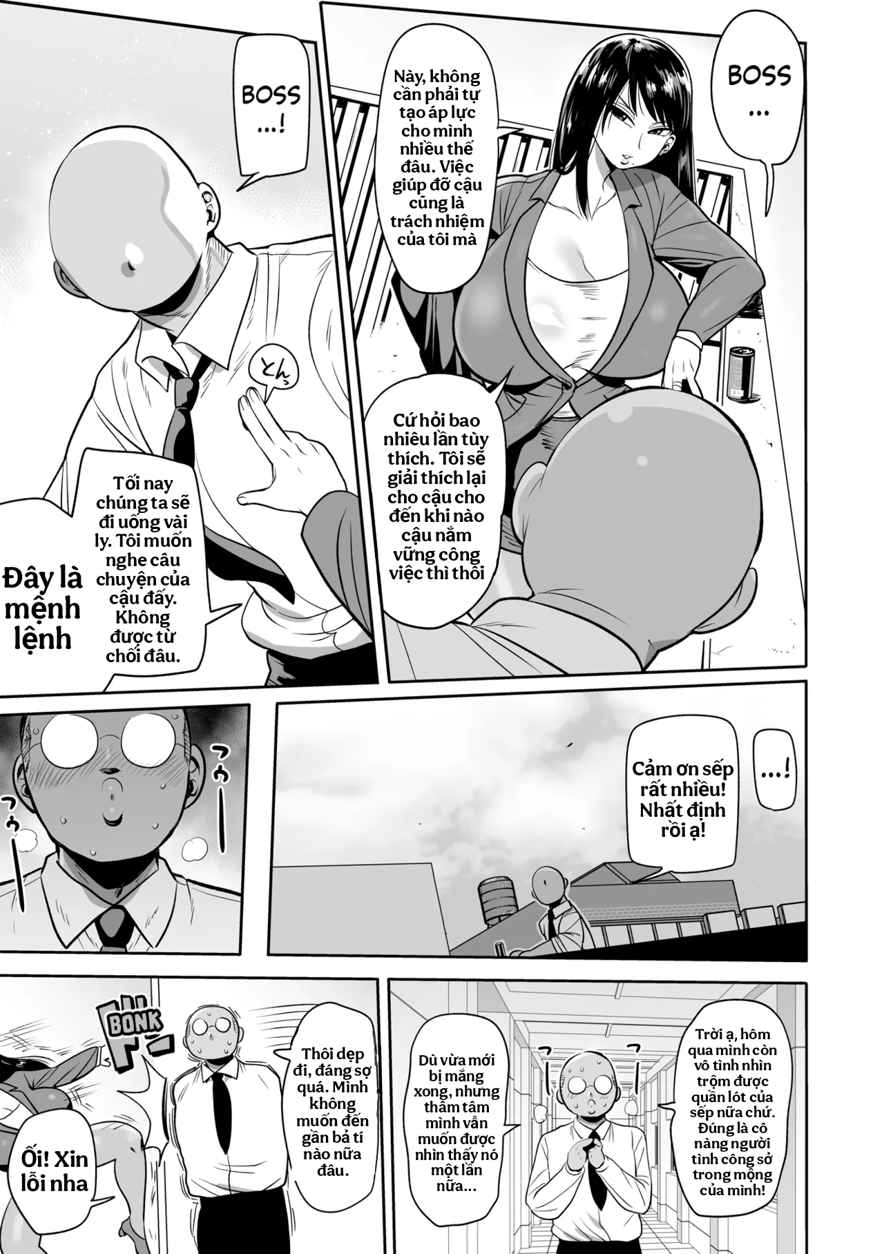 HentaiVN.net - Ảnh 4 - Yarare Kijo Kachou Satsuki Shinonome - Chap 1