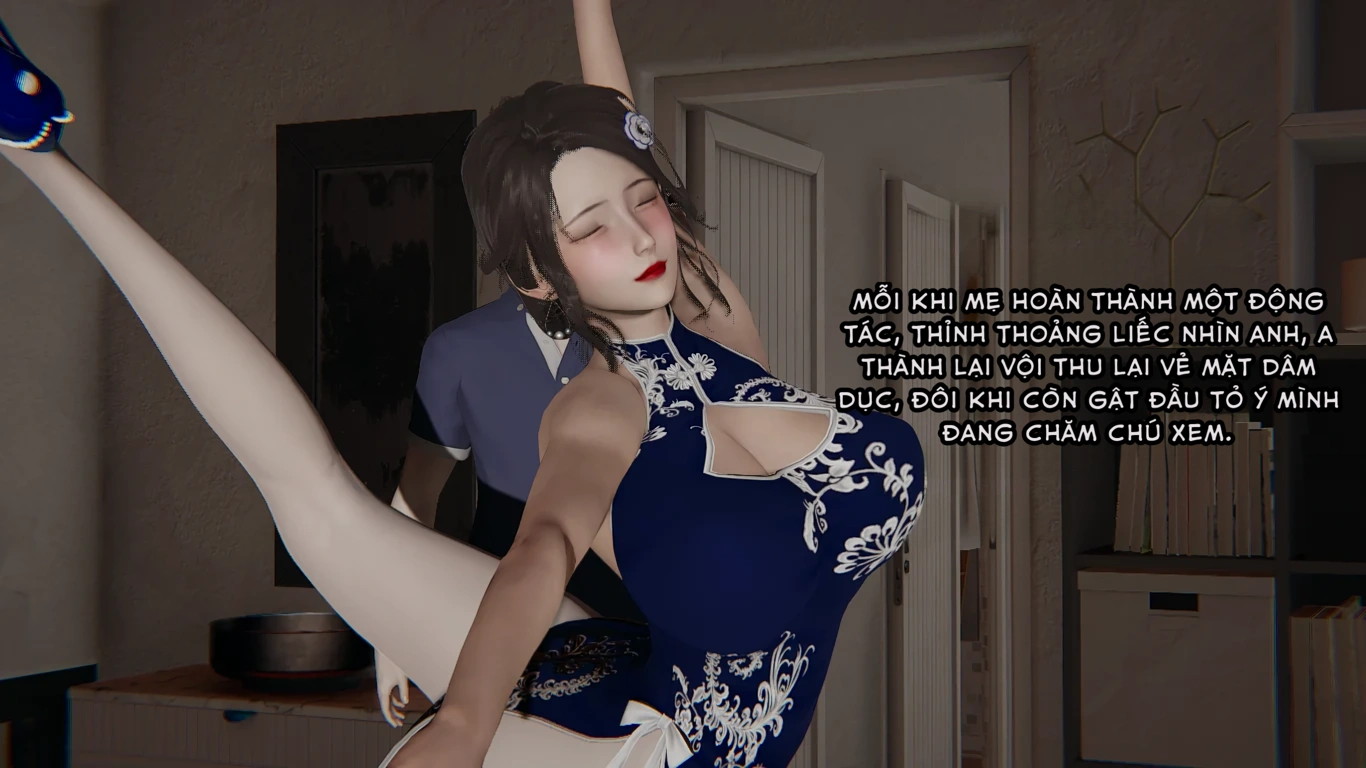 HentaiVN.net - Ảnh 24 - Mẹ tập thể dục nhịp điệu Câu chuyện chính + chương bổ sung - Chap 2