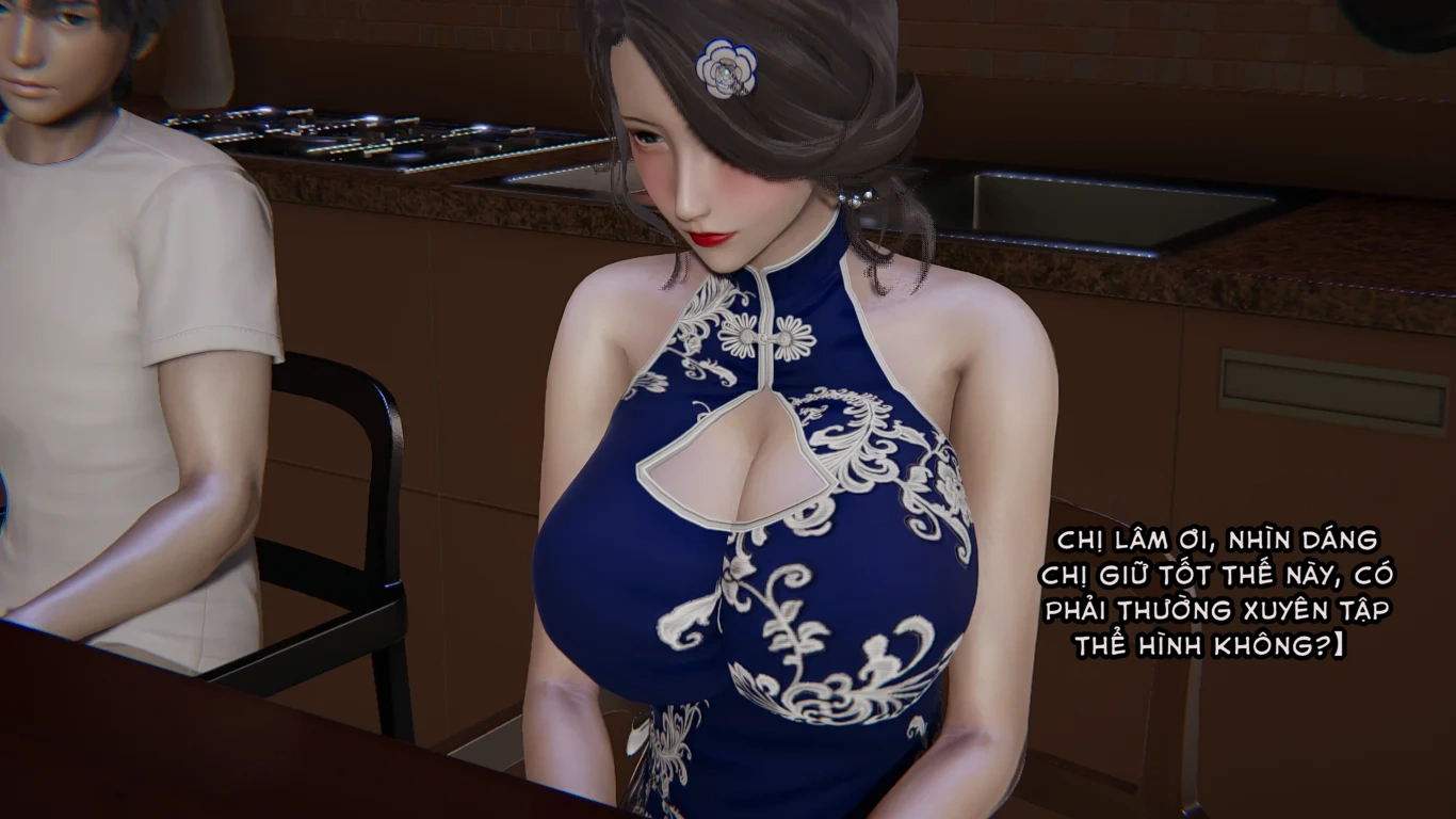 HentaiVN.net - Ảnh 4 - Mẹ tập thể dục nhịp điệu Câu chuyện chính + chương bổ sung - Chap 2