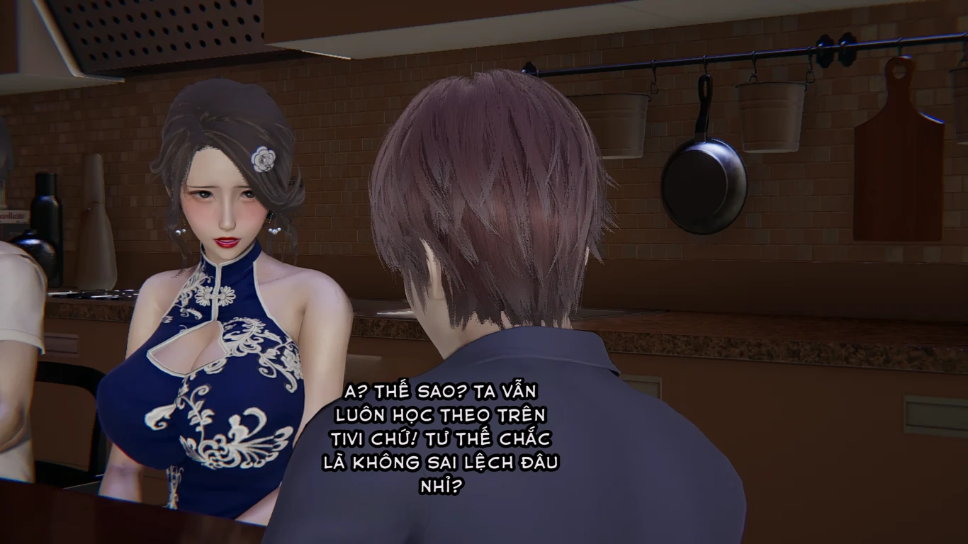 HentaiVN.net - Ảnh 9 - Mẹ tập thể dục nhịp điệu Câu chuyện chính + chương bổ sung - Chap 2
