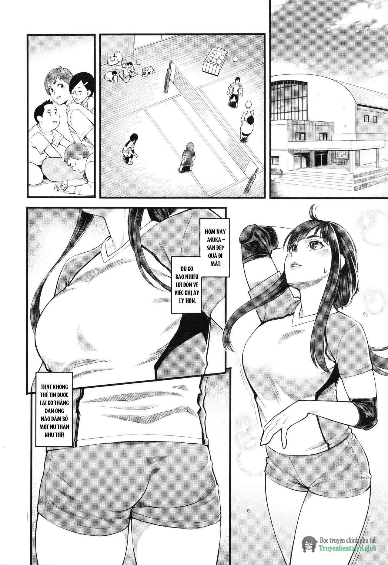 HentaiVN.net - Ảnh 11 - Hoshigaoka Star Volley 1-2 - Chap 1