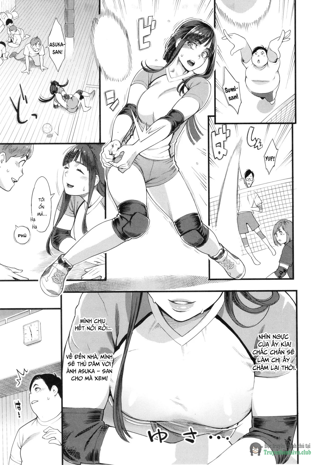 HentaiVN.net - Ảnh 12 - Hoshigaoka Star Volley 1-2 - Chap 1