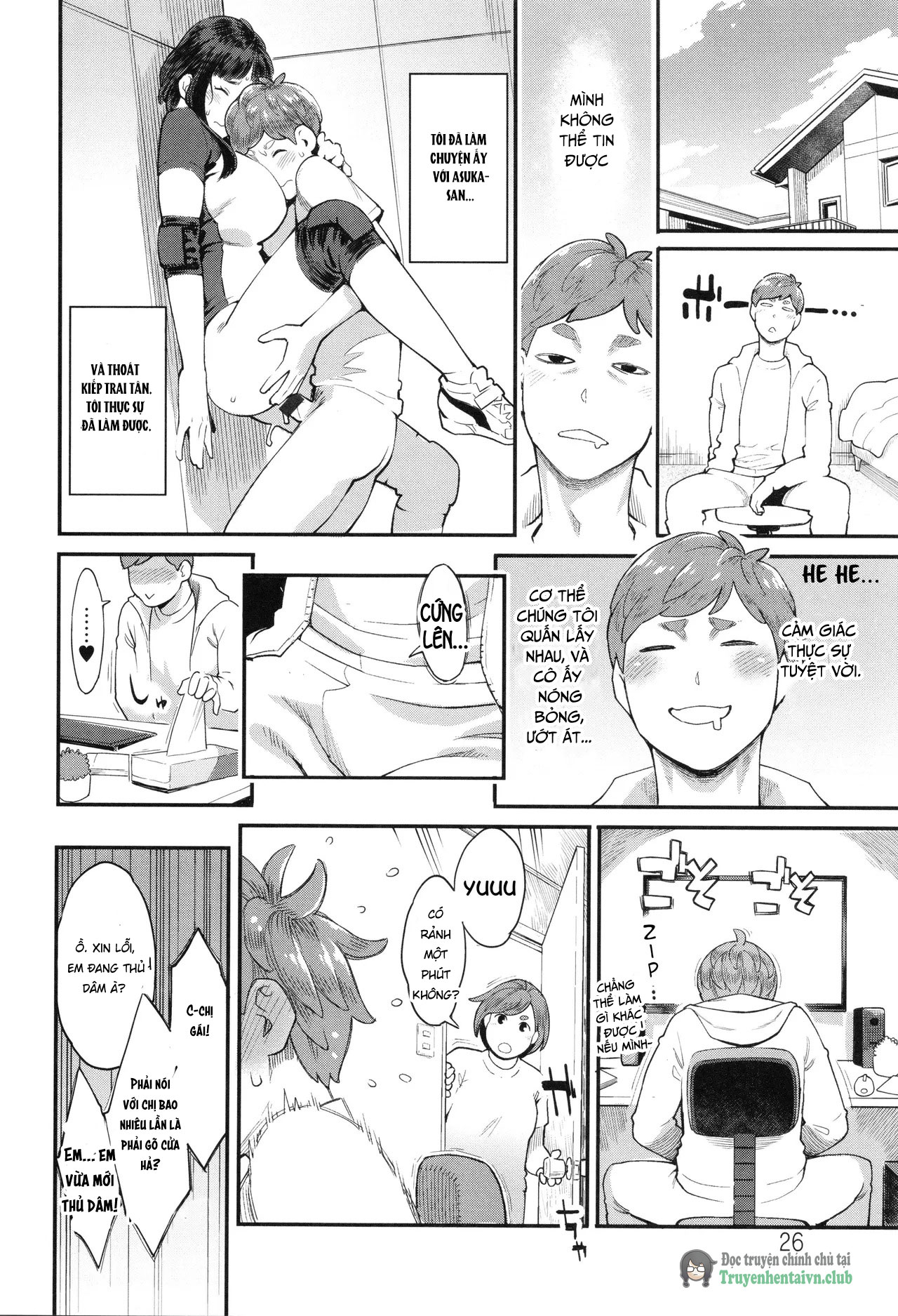 HentaiVN.net - Ảnh 27 - Hoshigaoka Star Volley 1-2 - Chap 1
