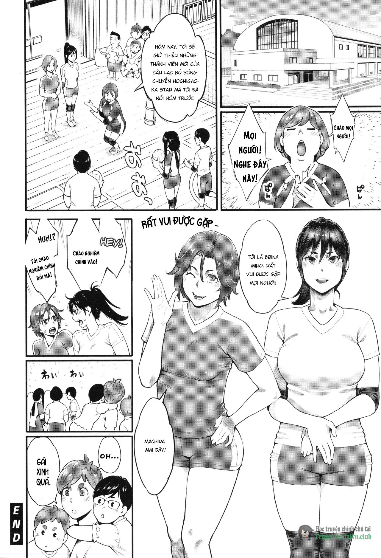 HentaiVN.net - Ảnh 43 - Hoshigaoka Star Volley 1-2 - Chap 1
