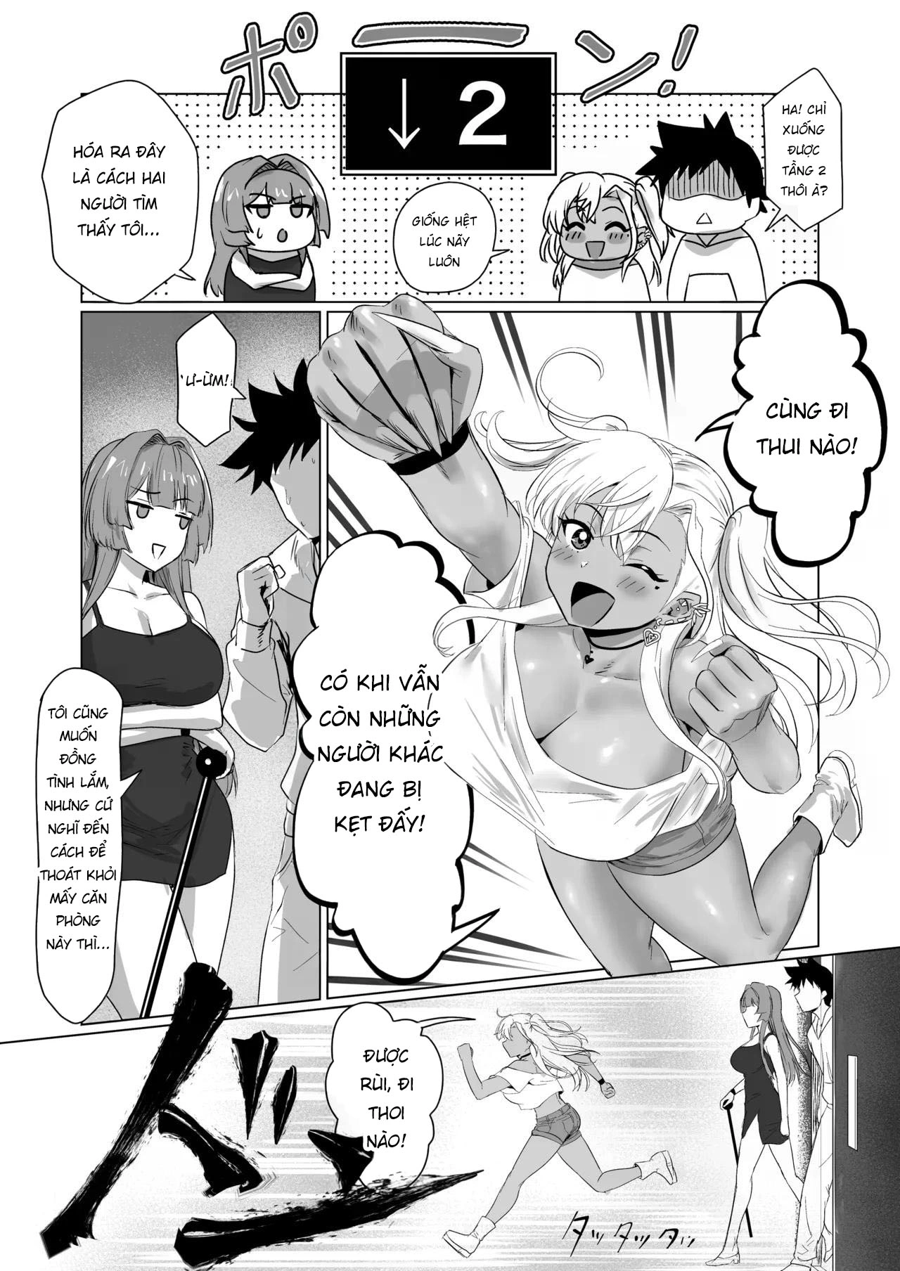 HentaiVN.net - Ảnh 53 - Sex Shinai to Derarenai Hotel 2 - Chap 1