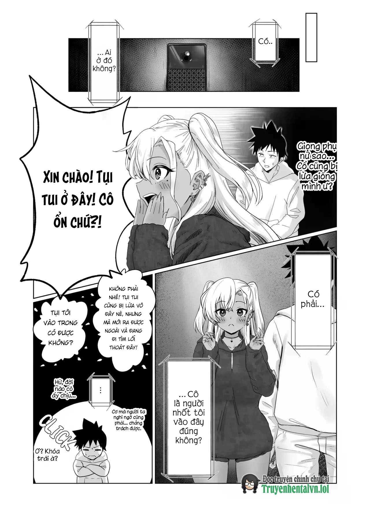 HentaiVN.net - Ảnh 6 - Sex Shinai to Derarenai Hotel 2 - Chap 1