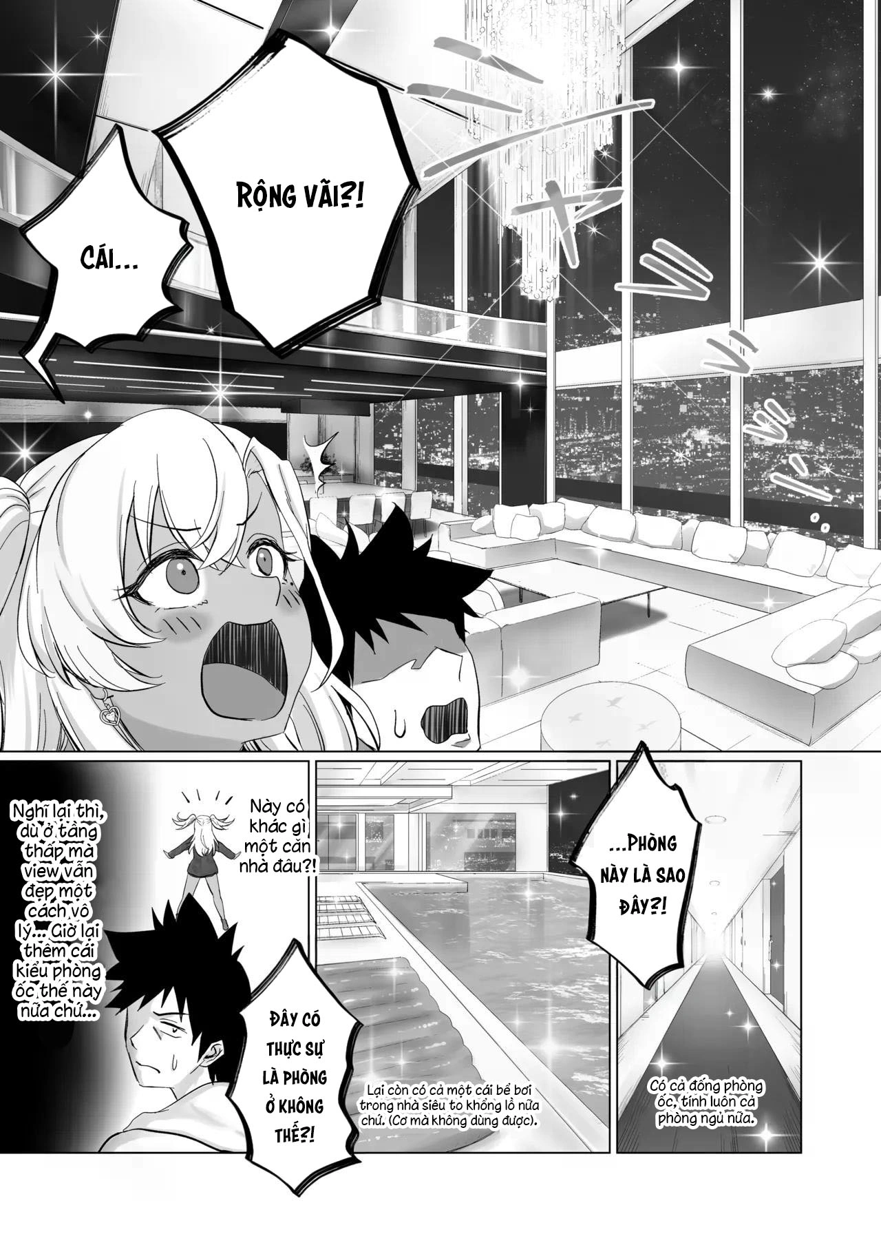 HentaiVN.net - Ảnh 8 - Sex Shinai to Derarenai Hotel 2 - Chap 1