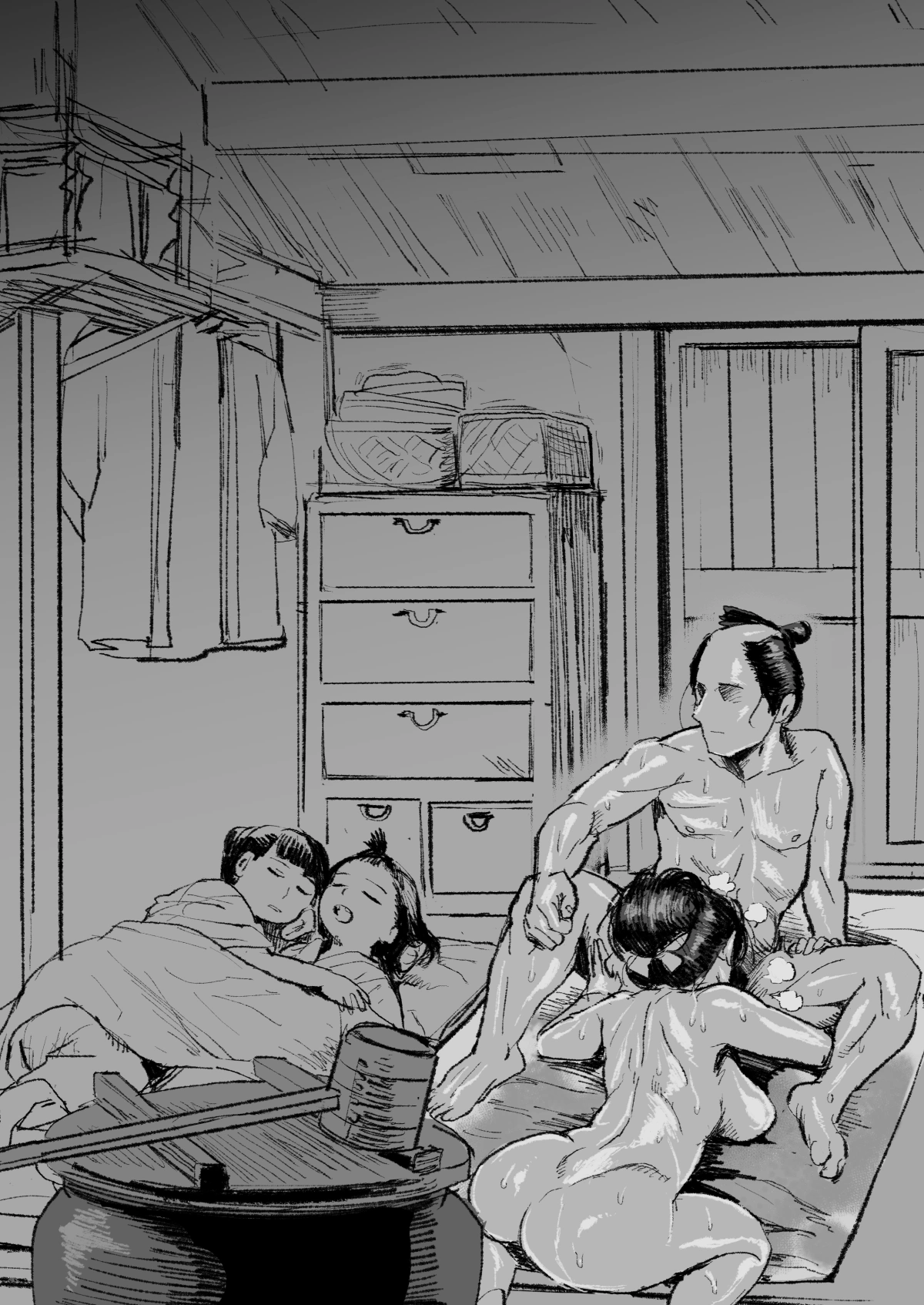 HentaiVN.net - Ảnh 7 - Mối tình của một cặp vợ chồng sống ở một ngôi nhà nào đó - Chap 1