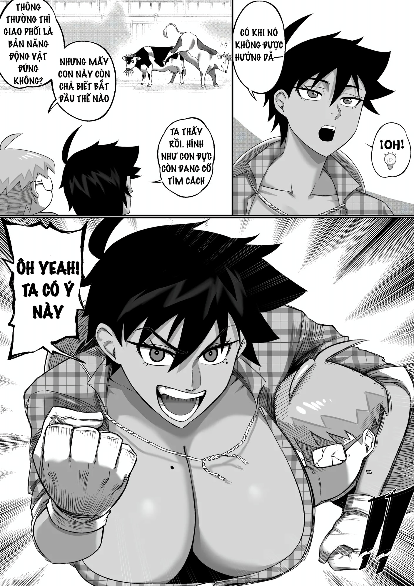 HentaiVN.net - Ảnh 14 - Bà Dì Tomboy Napha - Chap 1