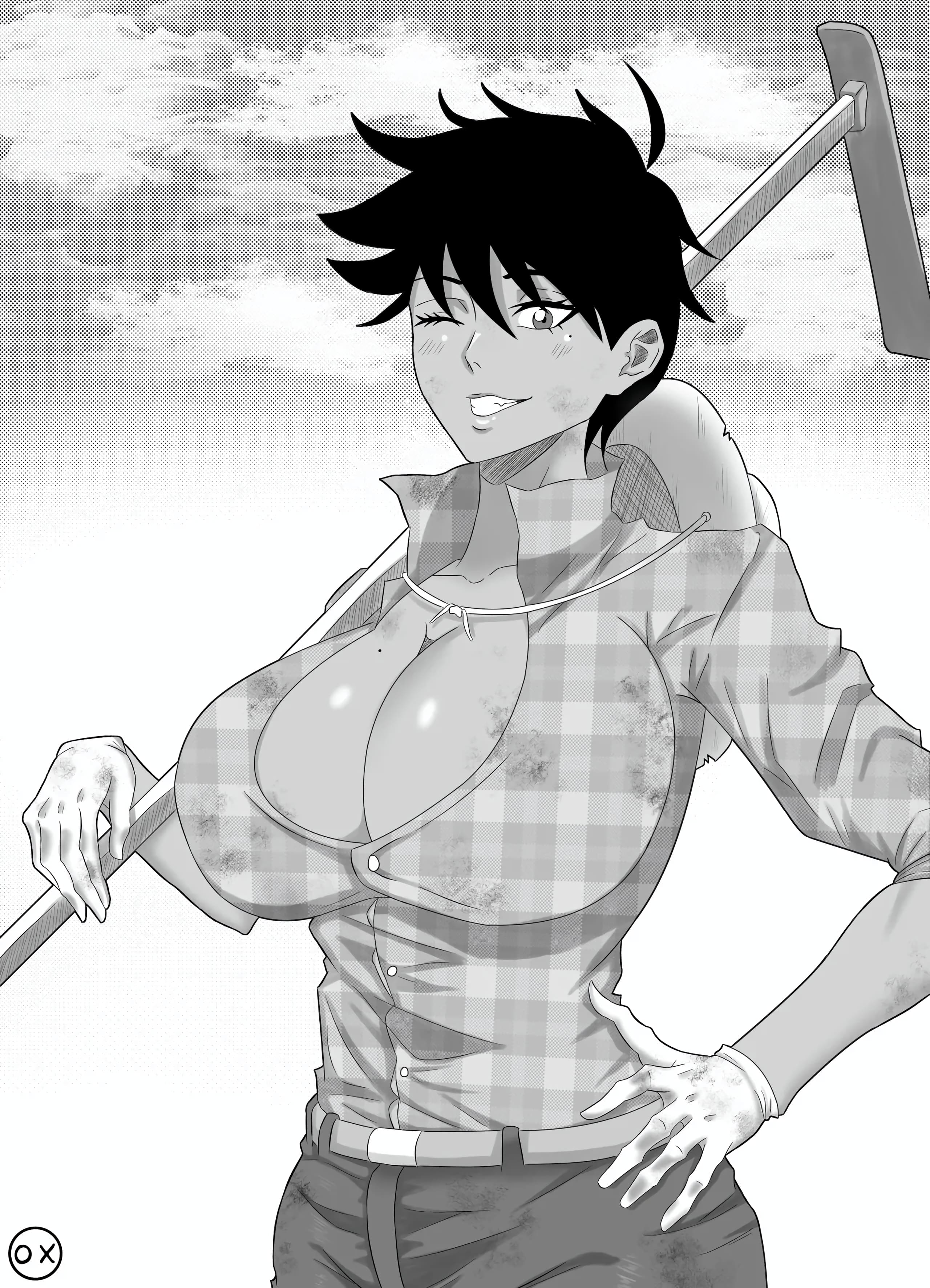 HentaiVN.net - Ảnh 27 - Bà Dì Tomboy Napha - Chap 1